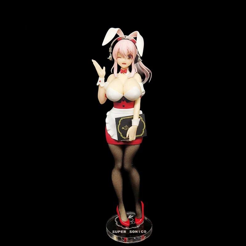 超級索尼子 FuRyu Bicute Bunnies 服務生Ver 兔女郎 Super Sonico 公仔底座 壓克力底座