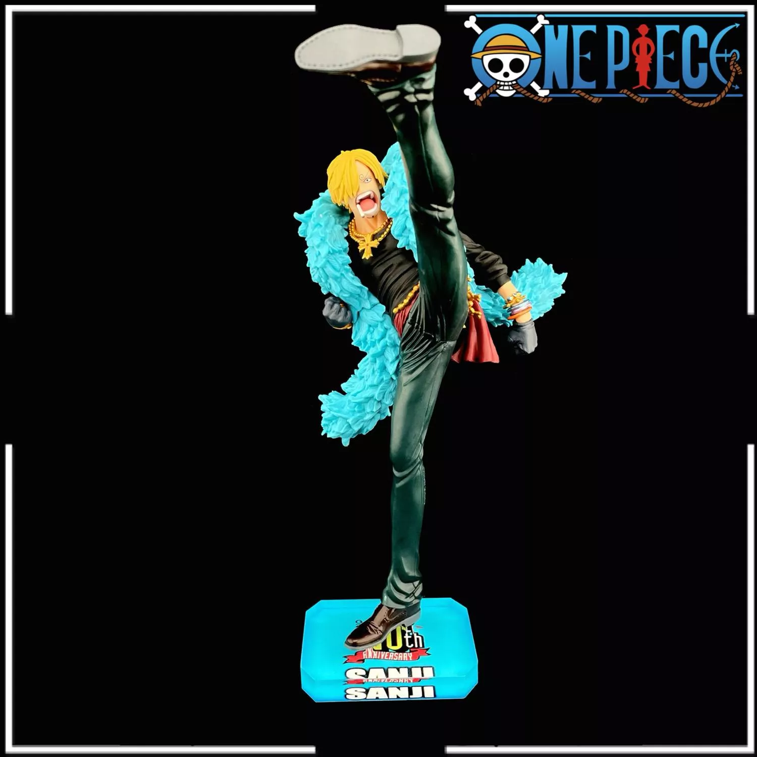 海賊王 一番賞 藍衣20週年 香吉士 航海王 公仔底座
