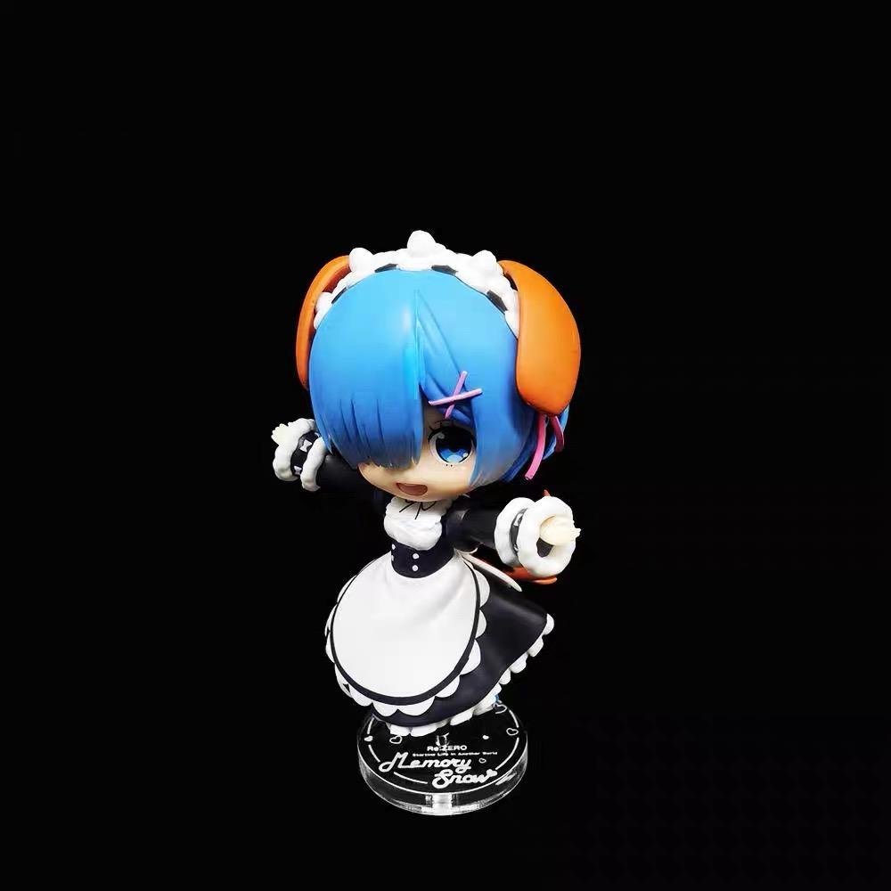 Re:Zero TAITO Doll Crystal 雷姆 Q版 狗耳 從零開始的異世界生活 公仔底座 壓克力底座