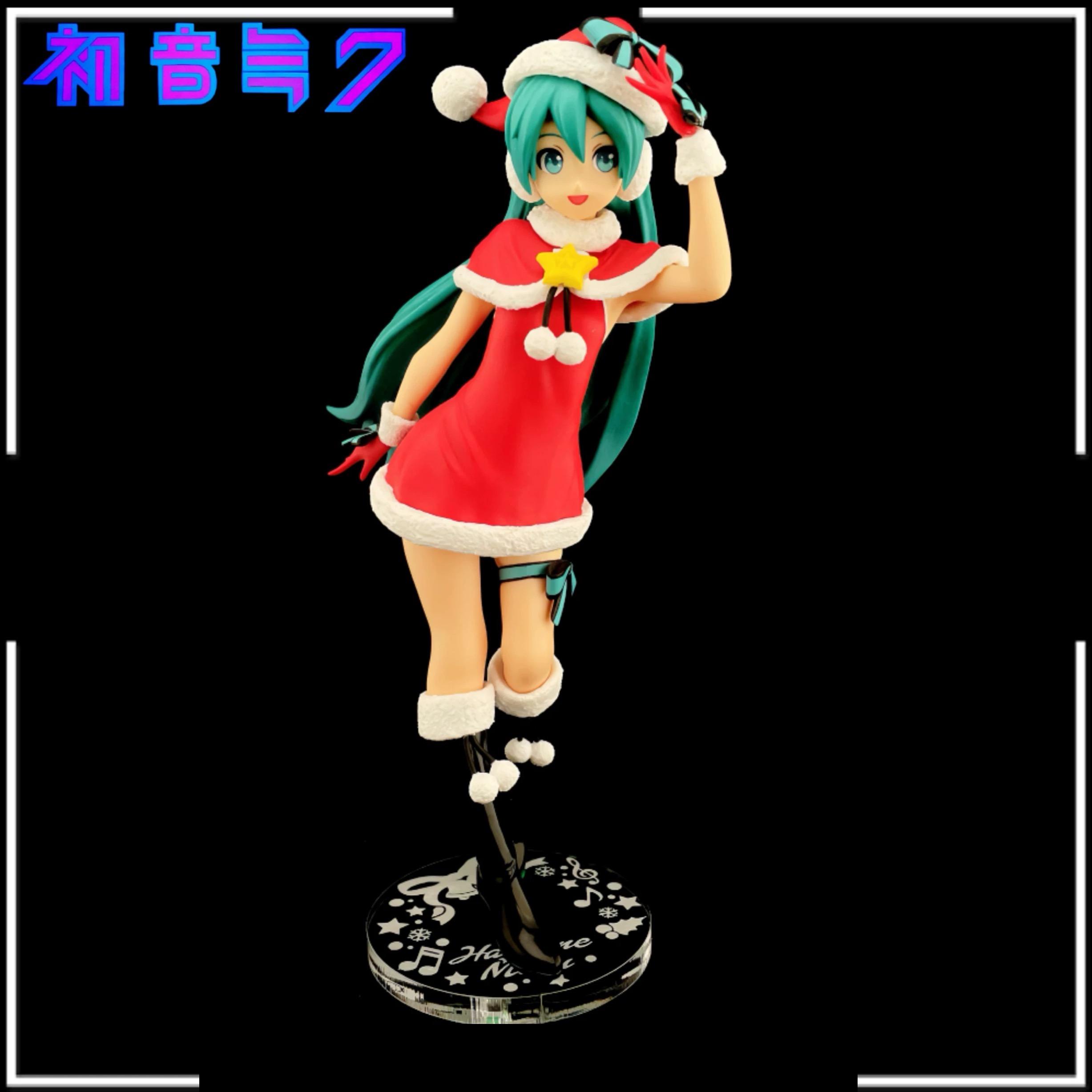 初音未來 SEGA SPM 聖誕節 初音 公仔底座 壓克力底座