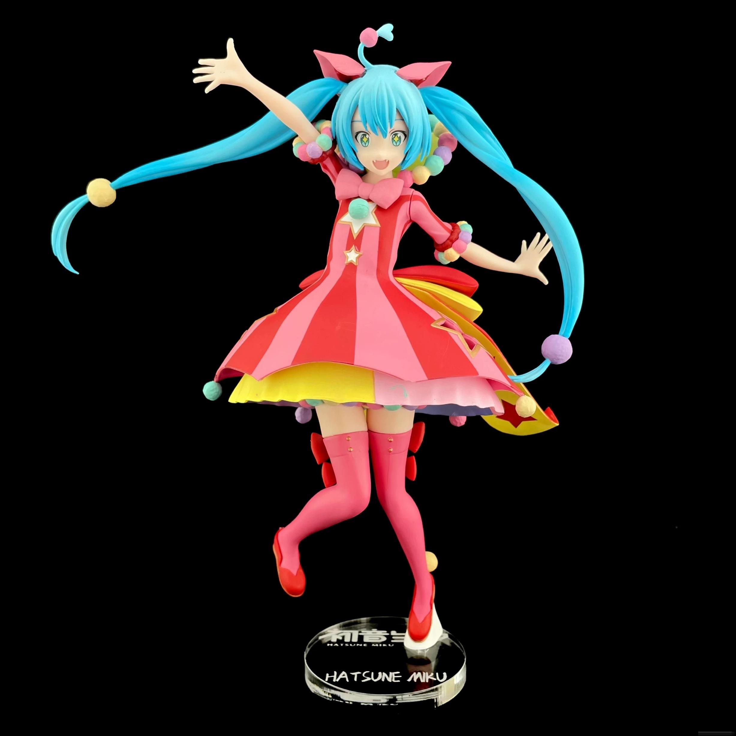 初音未來 SEGA SPM 仙境世界  初音 世界計劃 VOCALOID 公仔底座 壓克力底座 彩色底座