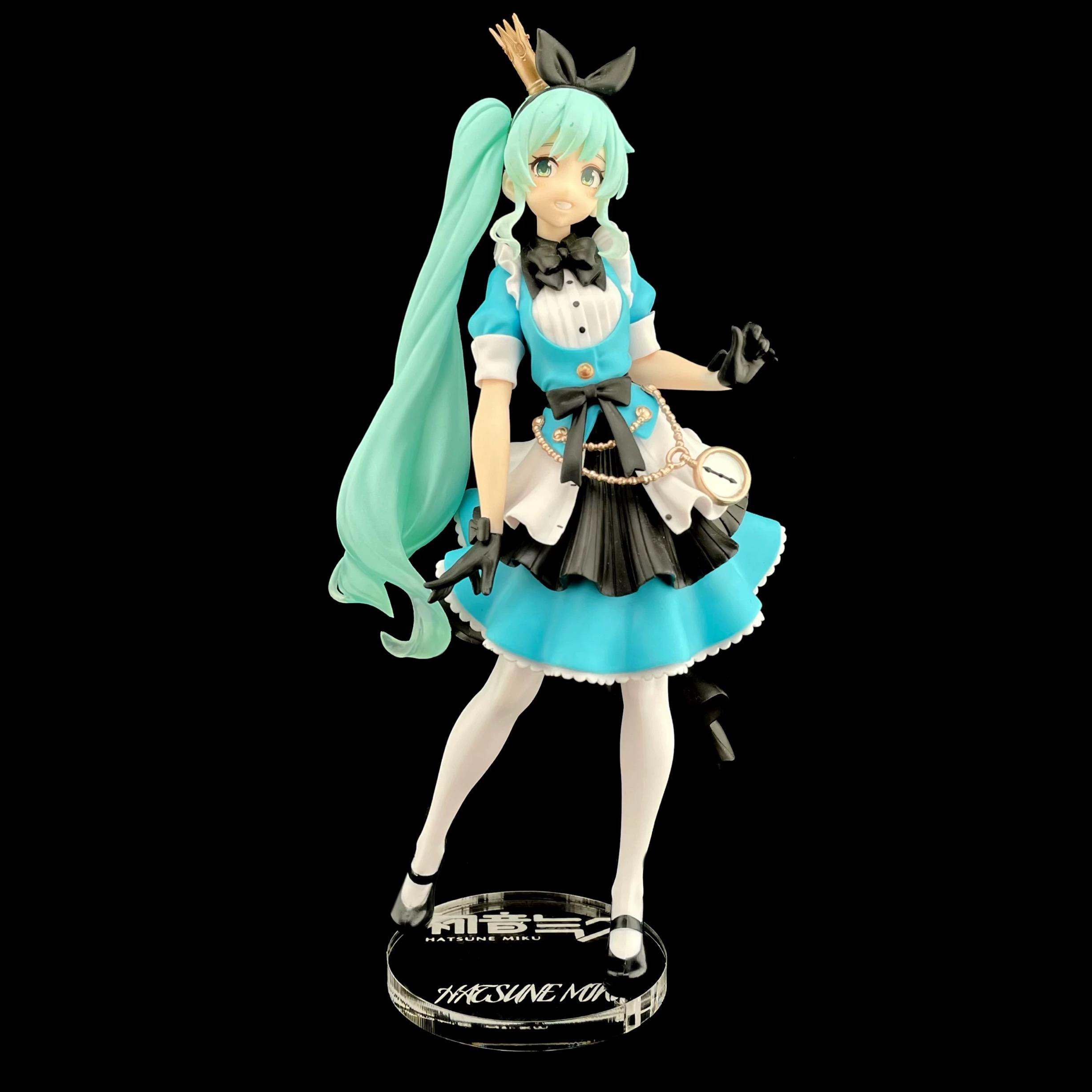 初音未來 TAITO AMP 初音 愛麗絲ver. 公仔底座 壓克力底座