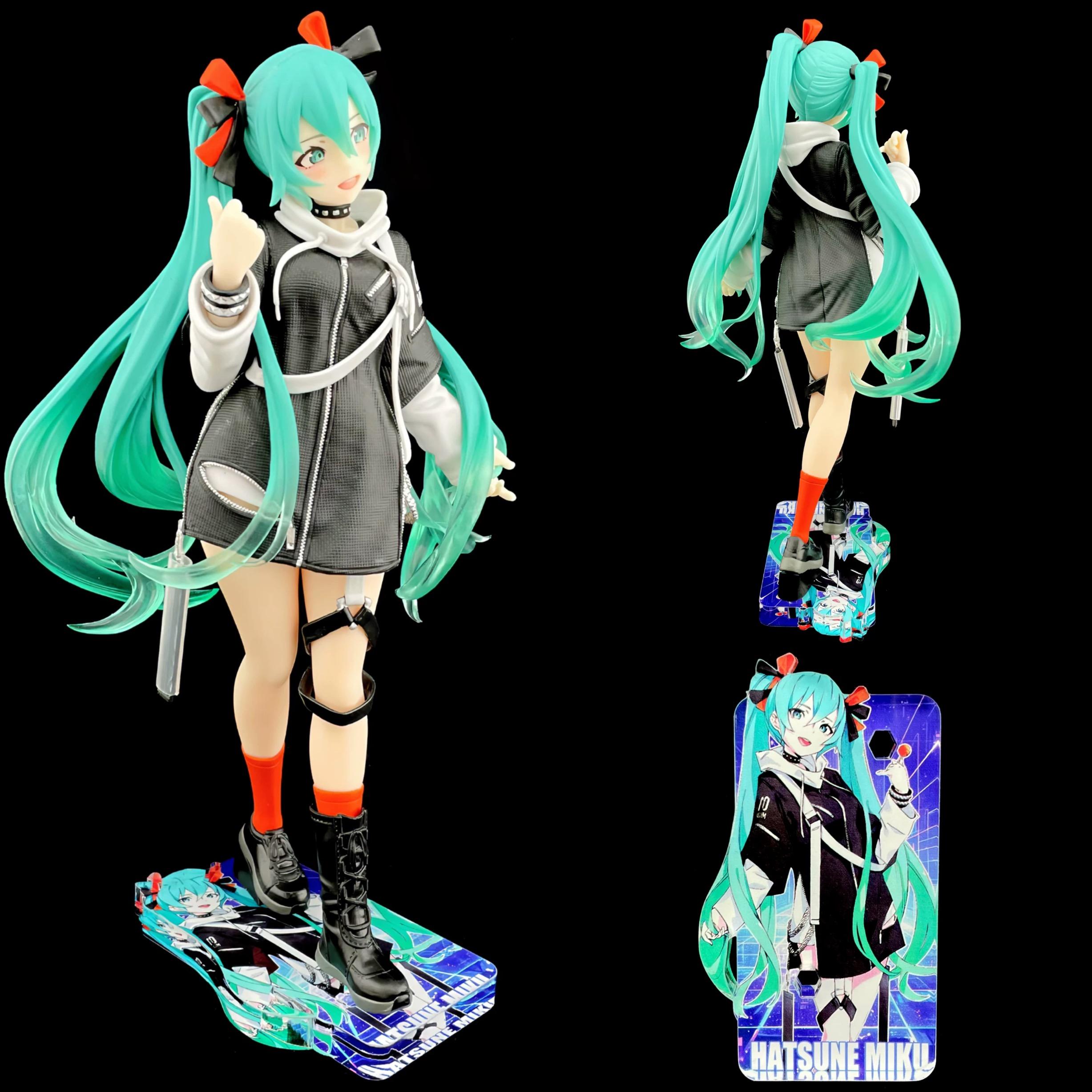 初音未來 TAITO 初音 PUNK 公仔底座 壓克力底座