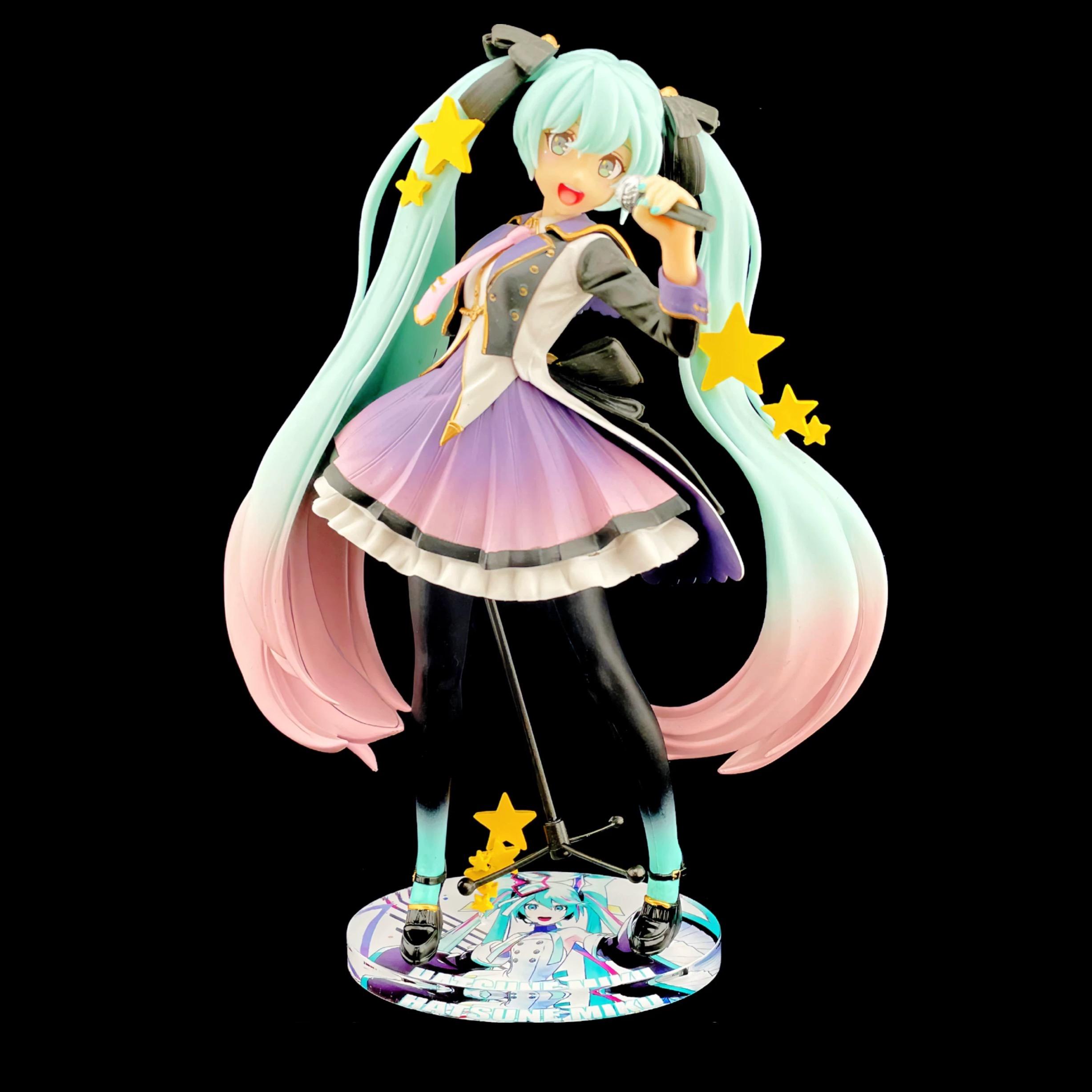 初音未來 TAITO 10週年 初音 公仔底座 壓克力底座