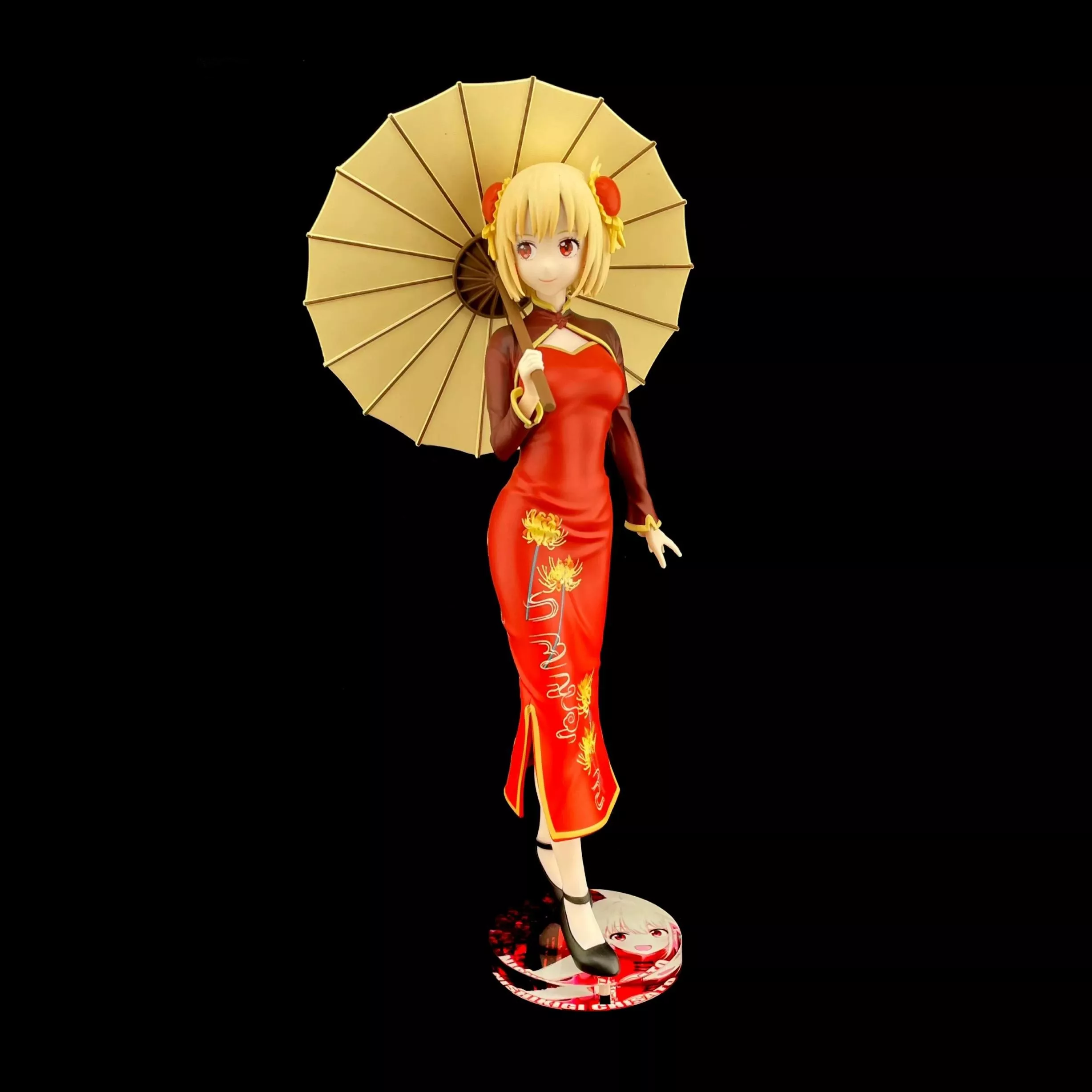 莉可麗絲 SEGA Luminasta 錦木千束 旗袍Style 公仔底座