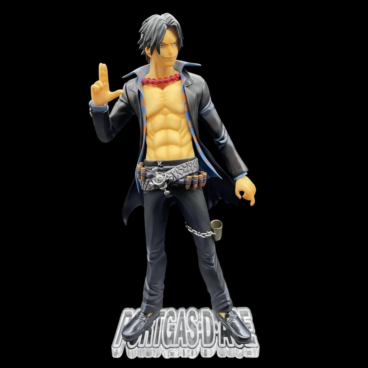海賊王 POP 強者世界 艾斯 劇場版 黑衣 航海王 公仔底座