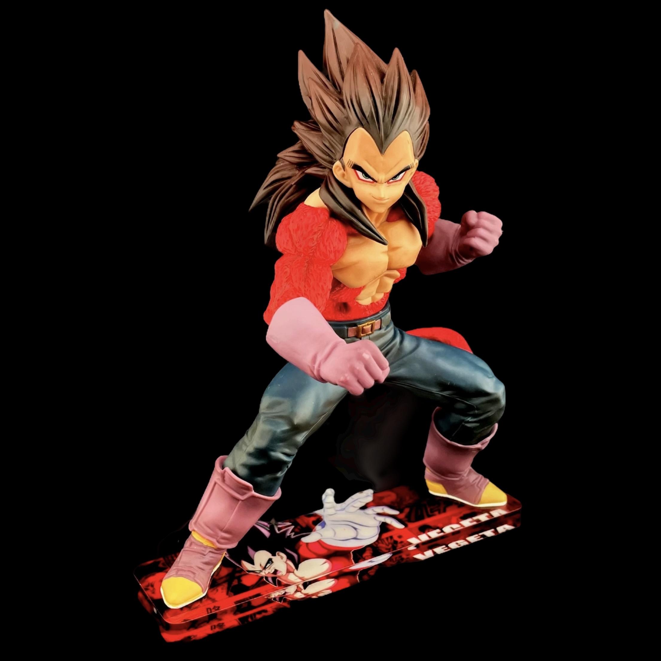 七龍珠超 BANPRESTO 4週年 爆裂激戰 貝吉塔 超級賽亞人4 公仔底座