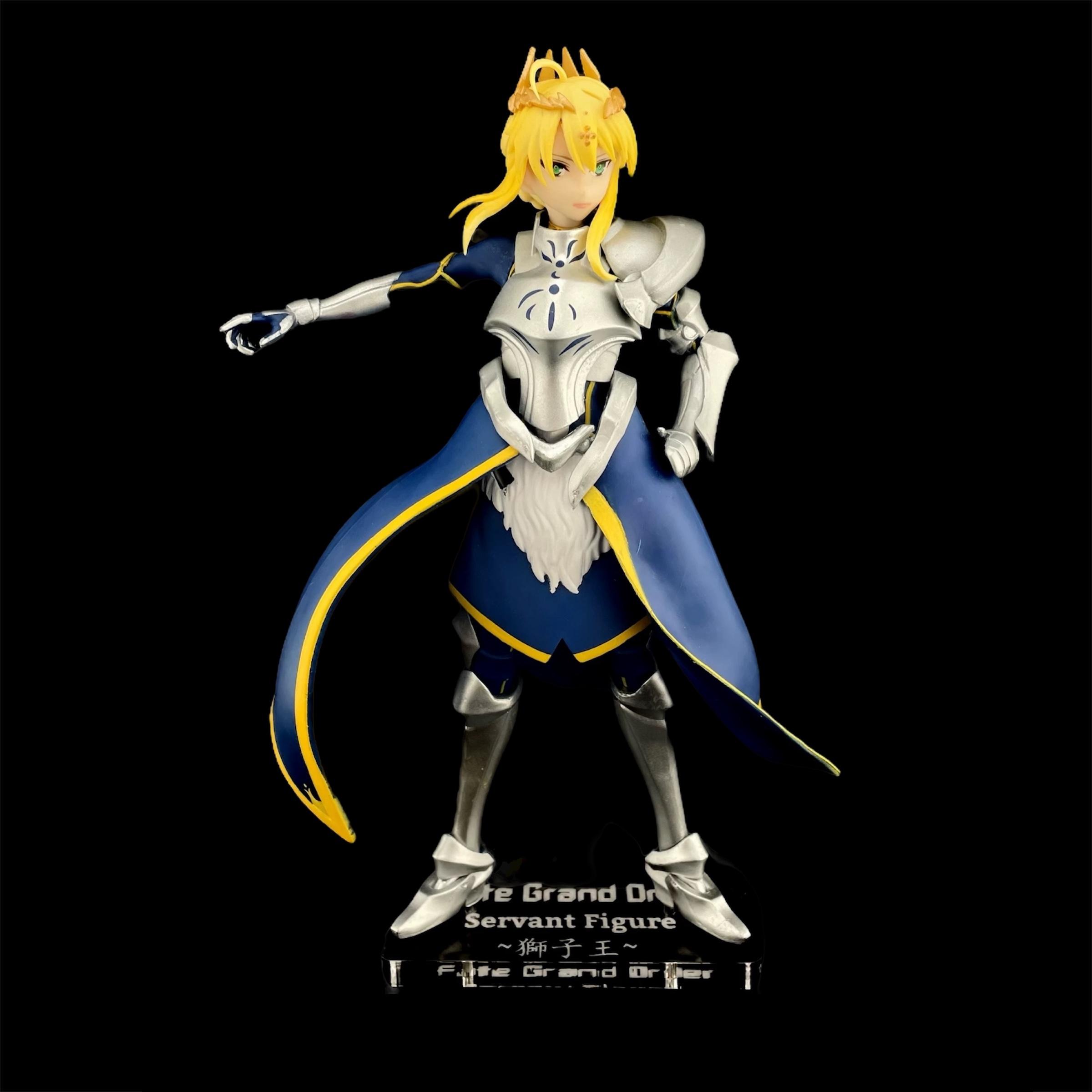 Fate/Grand Order BANPRESTO 塞巴 Saber 神聖圓桌領域 卡美洛 獅子王 FGO 公仔底座