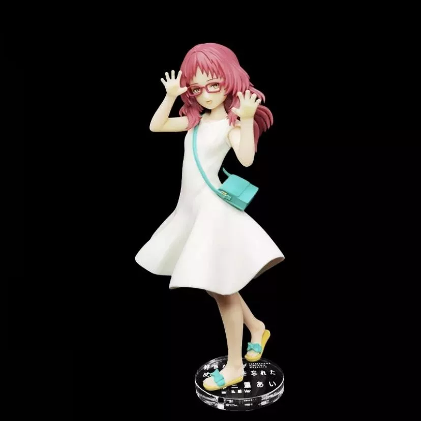 我喜歡的女孩忘記戴眼鏡 SEGA Luminasta 三重愛 私服ver 公仔底座