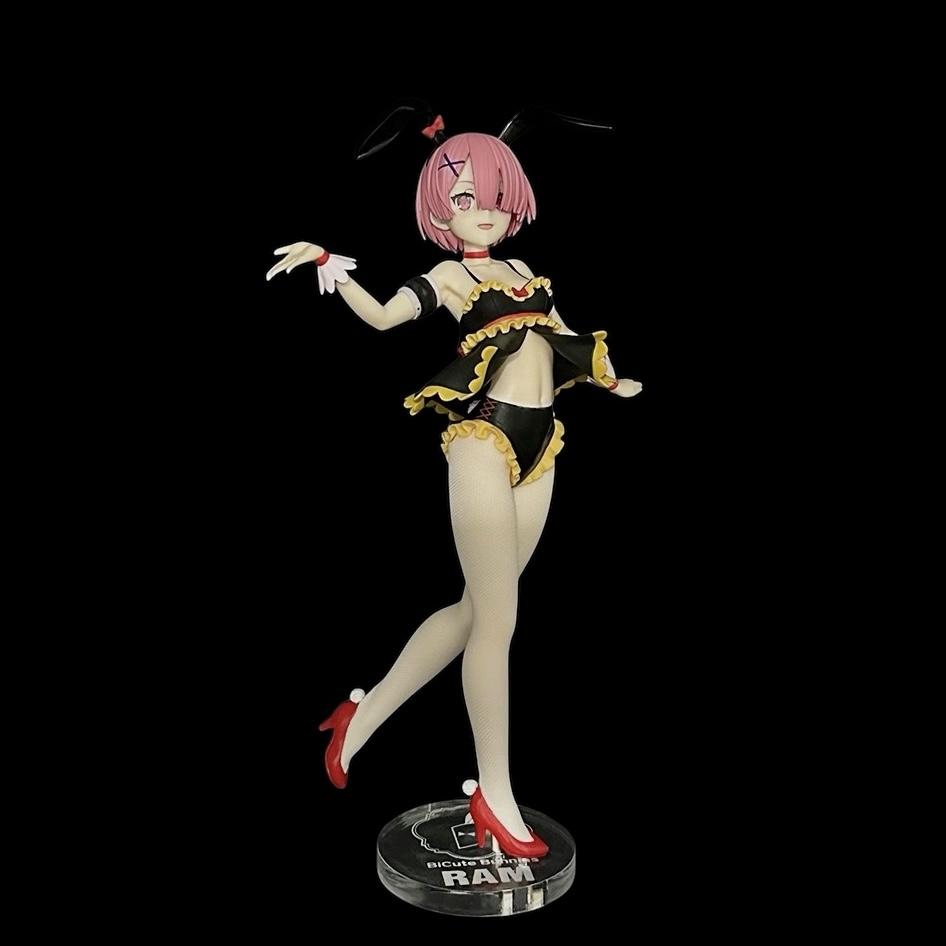 Re:Zero FuRyu Bicute 拉姆 雷姆 輕裝兔女郎 從零開始的異世界生活 公仔底座
