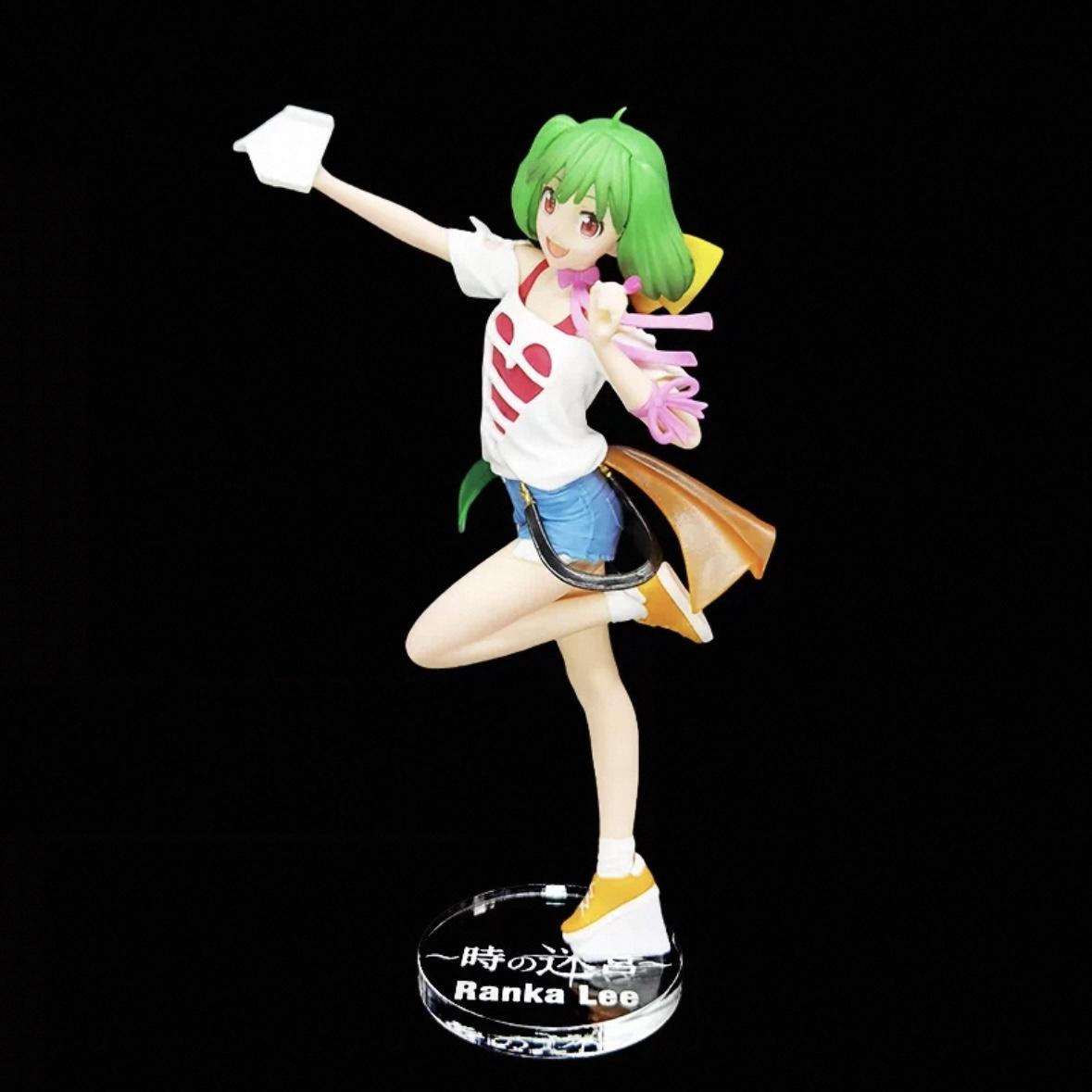超時空要塞 SEGA FIGURIZMα 李蘭花 時之迷宮ver 公仔底座