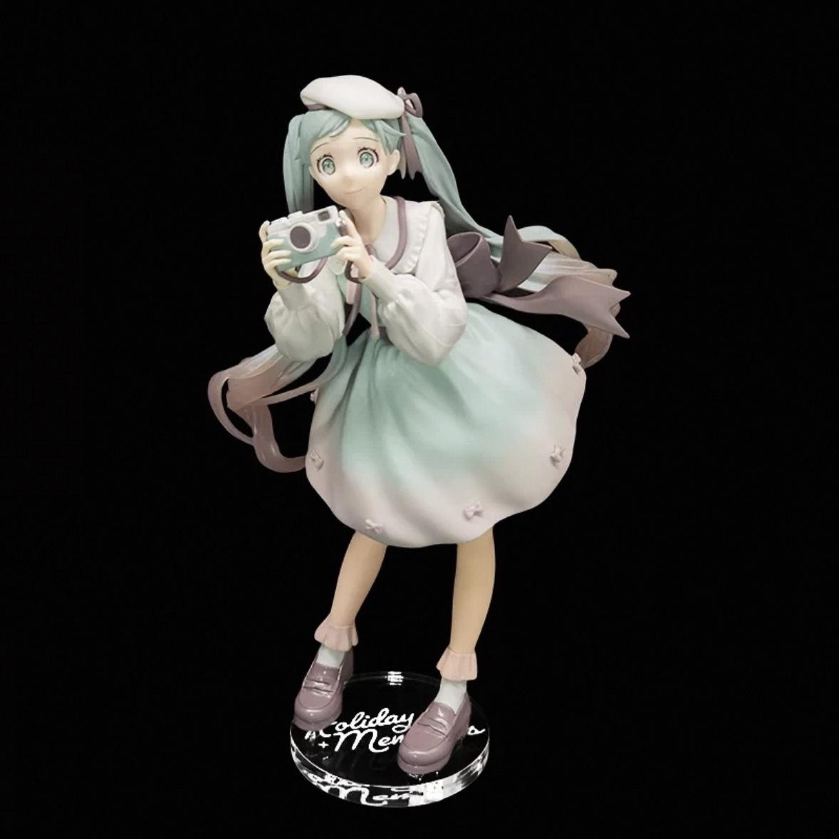 初音未來 BANPRESTO 初音 Holiday Memories カメラ 公仔底座