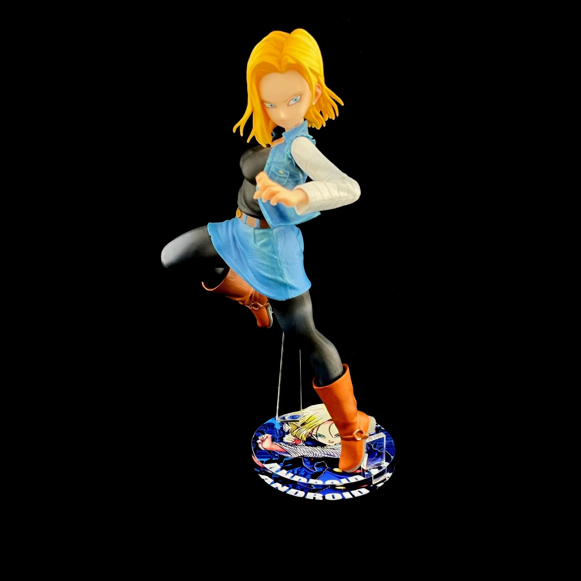 七龍珠超 一番賞 THE ANDROID BATTLE 18號 A賞 公仔底座