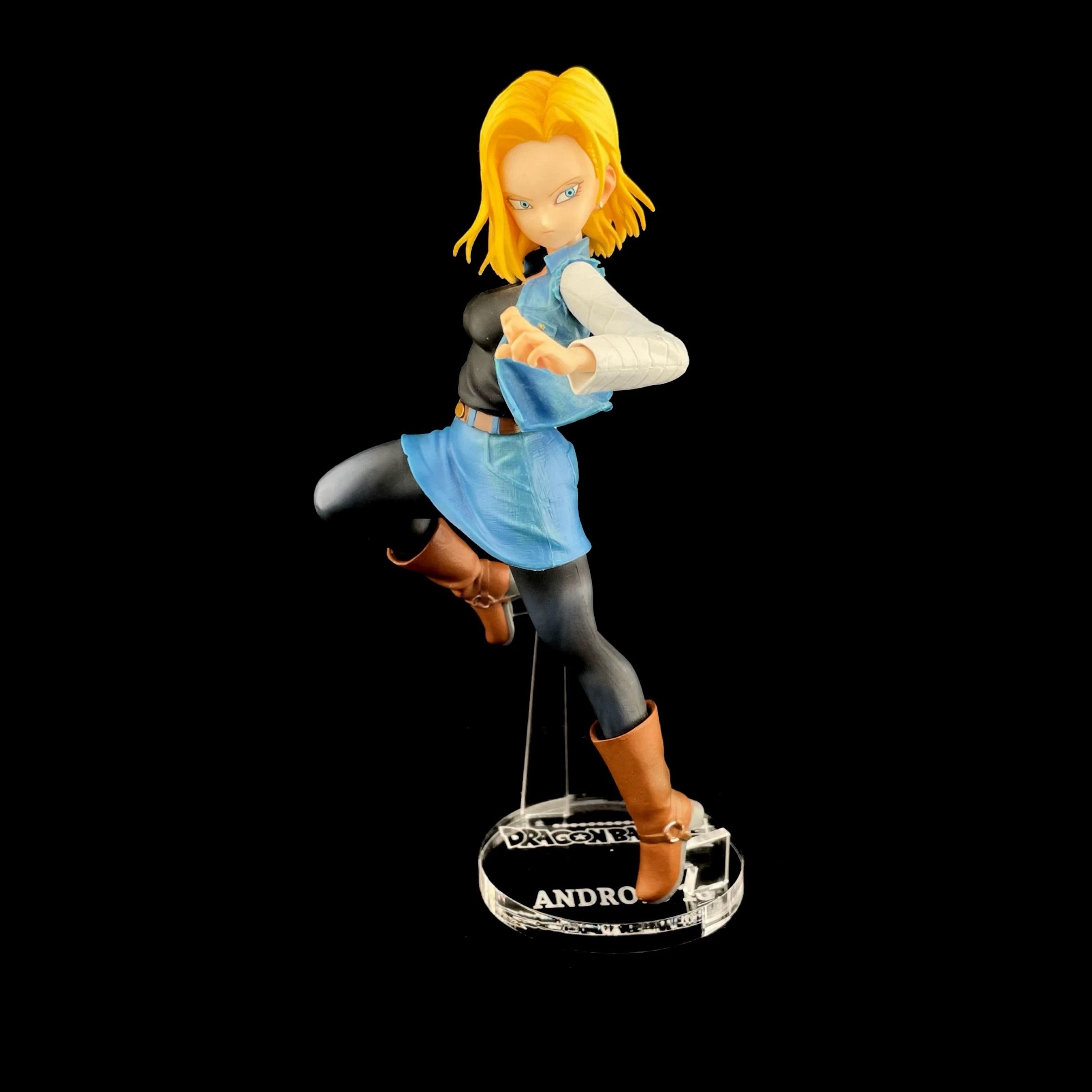 七龍珠超 一番賞 THE ANDROID BATTLE 18號 A賞 公仔底座