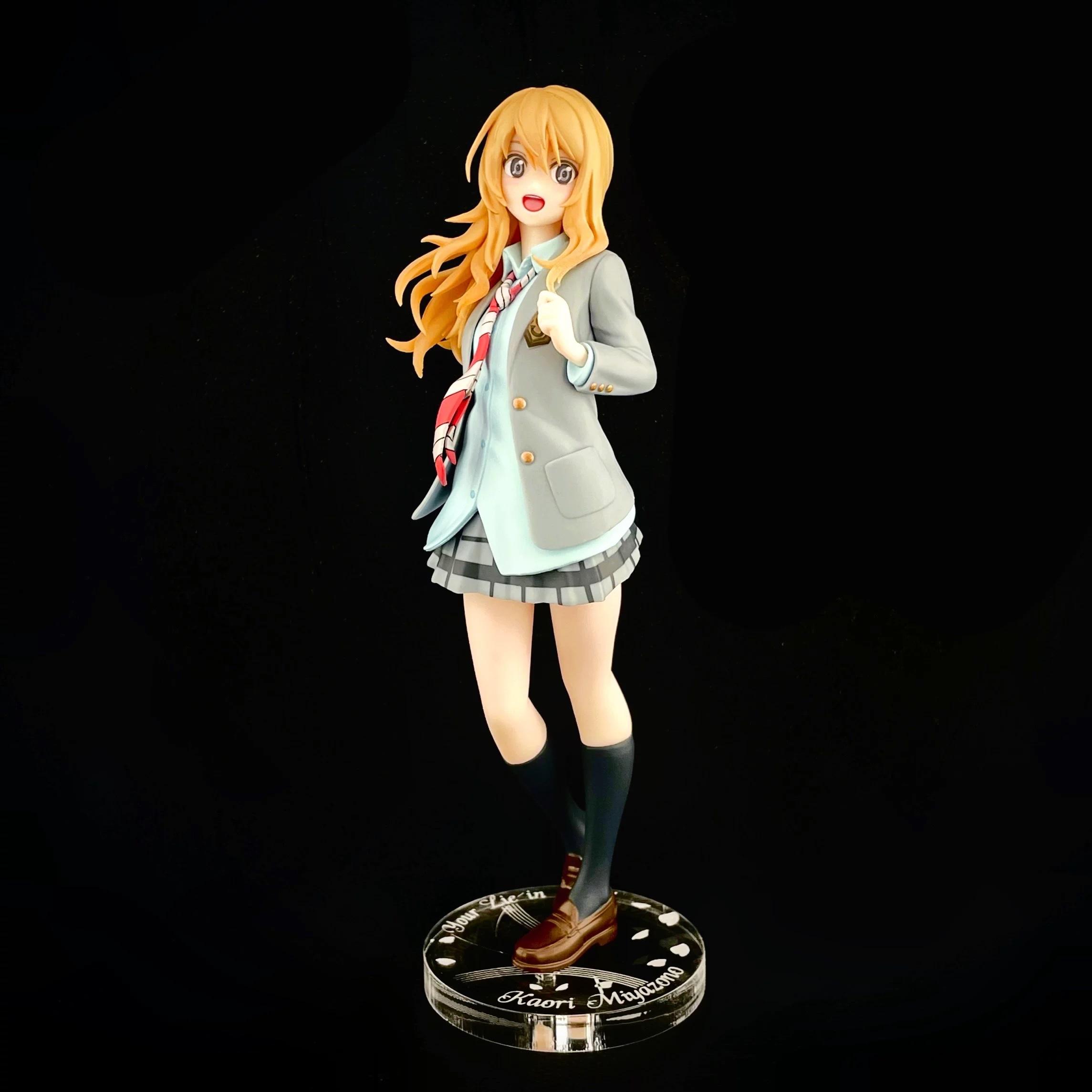 四月是你的謊言 TAITO Coreful 宮園薰 制服Ver. 公仔底座