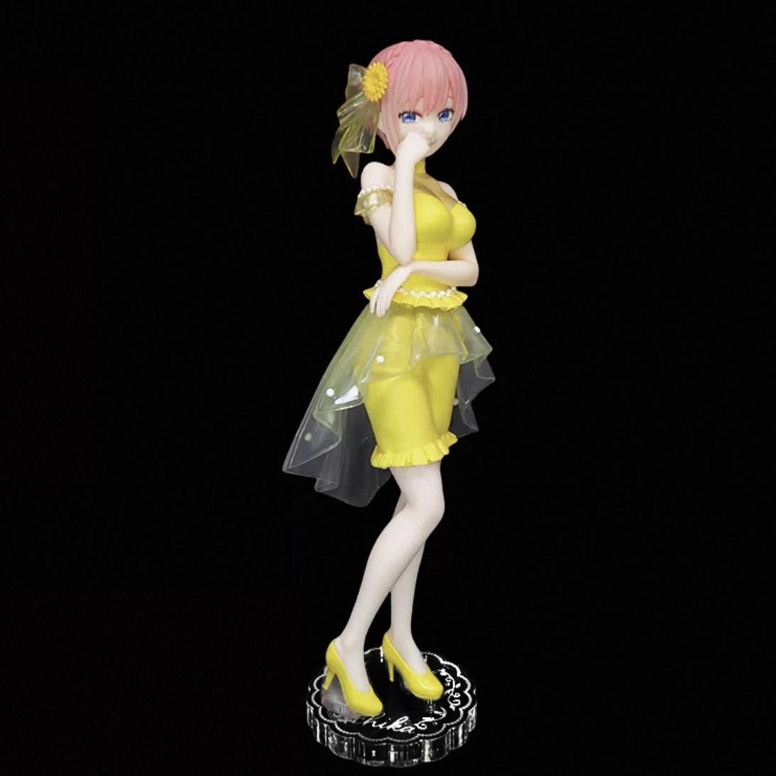 五等分的花嫁 FuRyu 粉彩洋裝ver. 一花 公仔底座