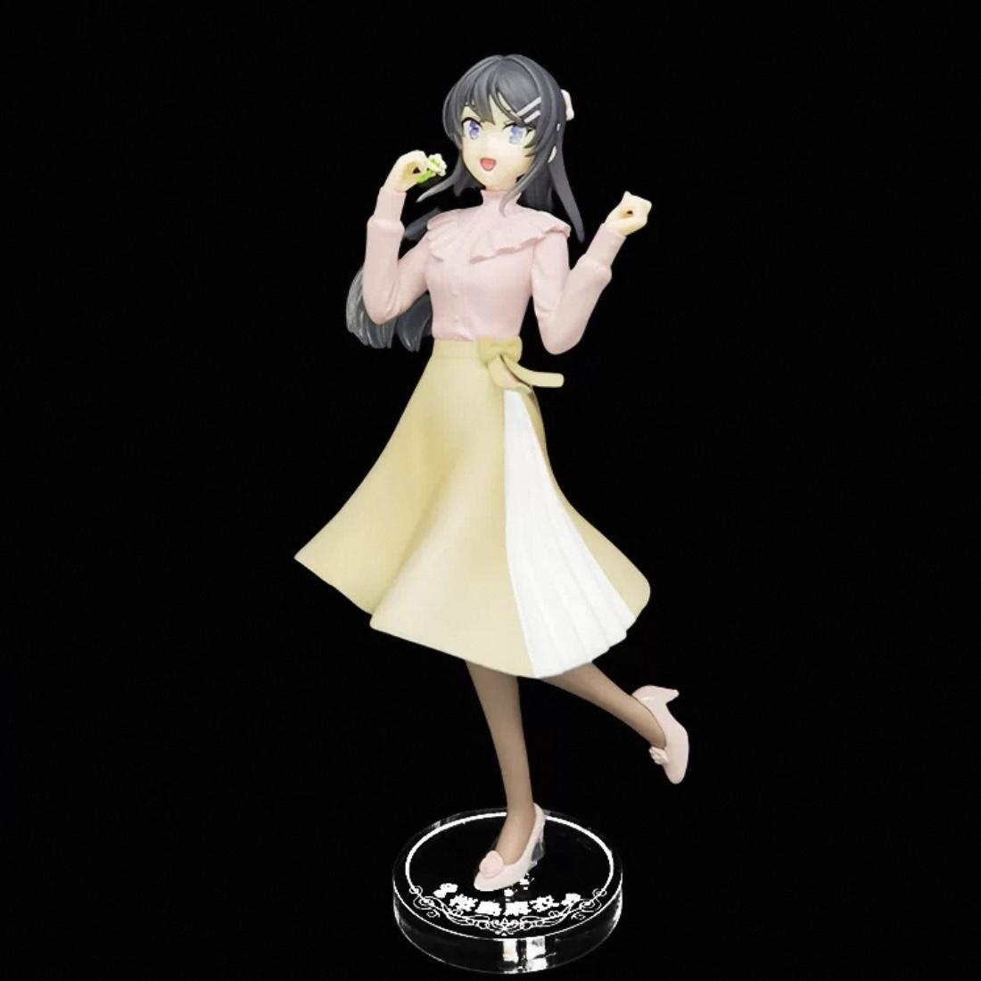 青春豬頭少年 FuRyu 櫻島麻衣 スプリングコーデver 公仔底座