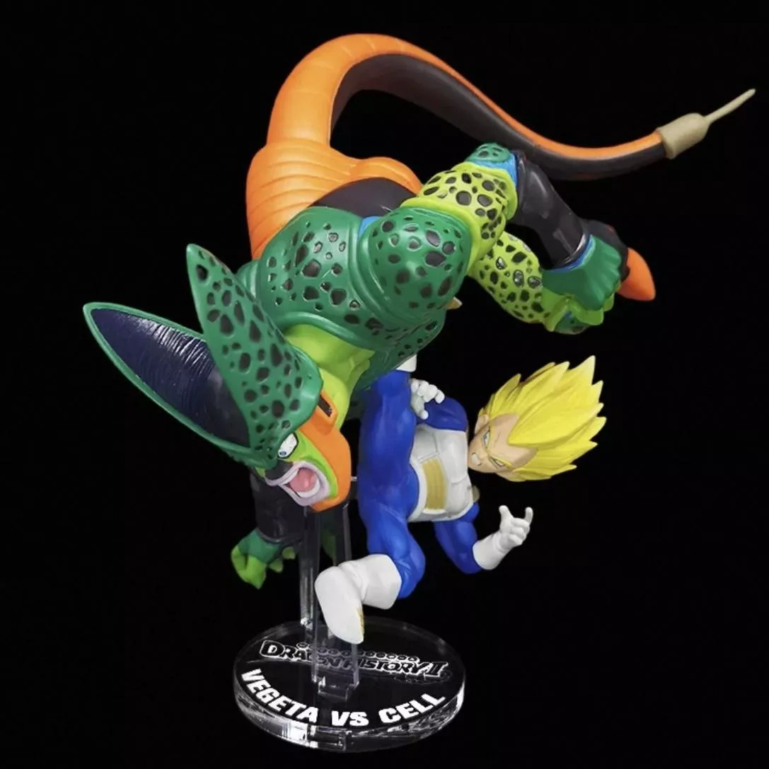 七龍珠 一番賞 DRAGON HISTORY II 賽魯 貝吉塔 C賞 公仔底座