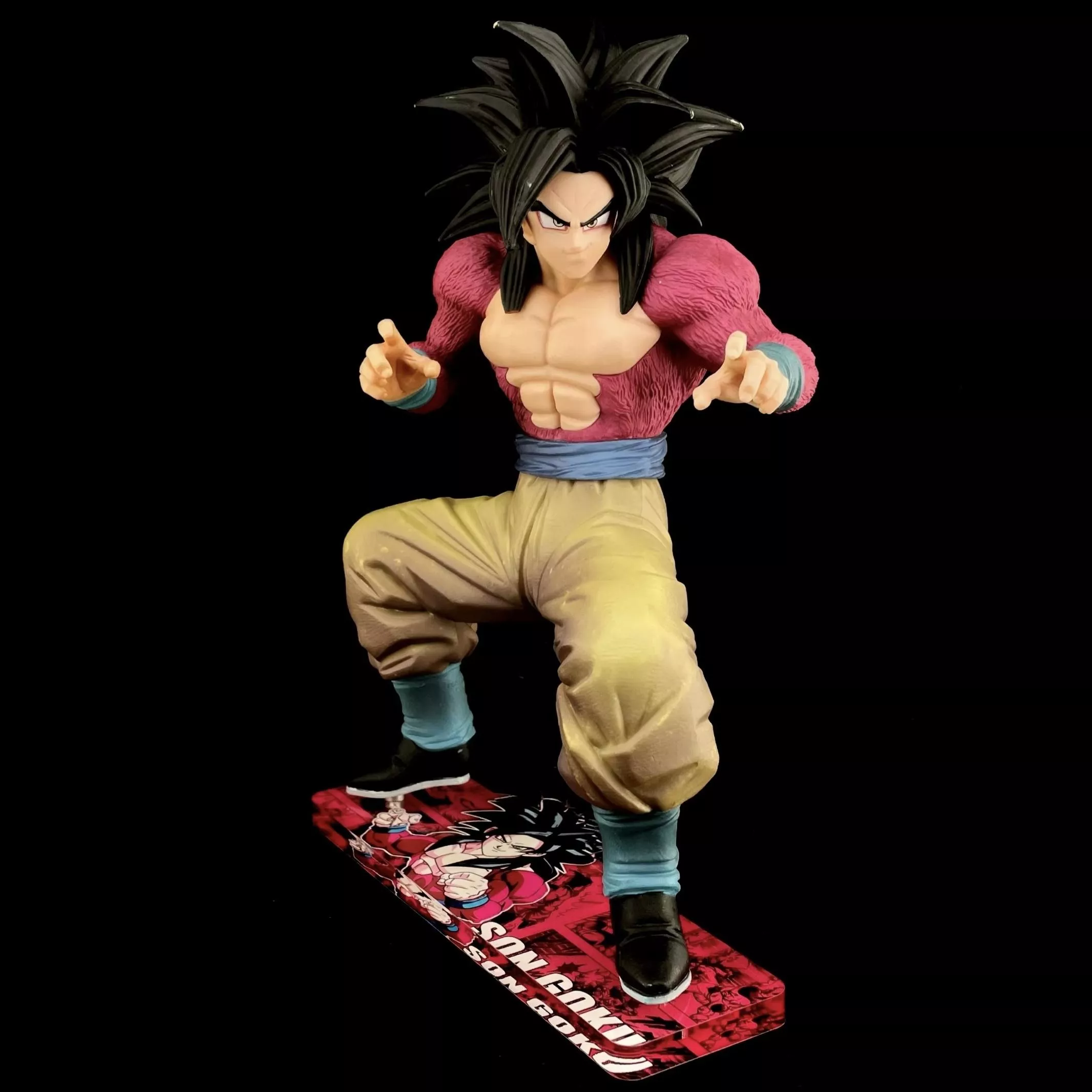 七龍珠超 一番賞 爆裂激戰 4週年 SP賞 悟空 超四 公仔底座