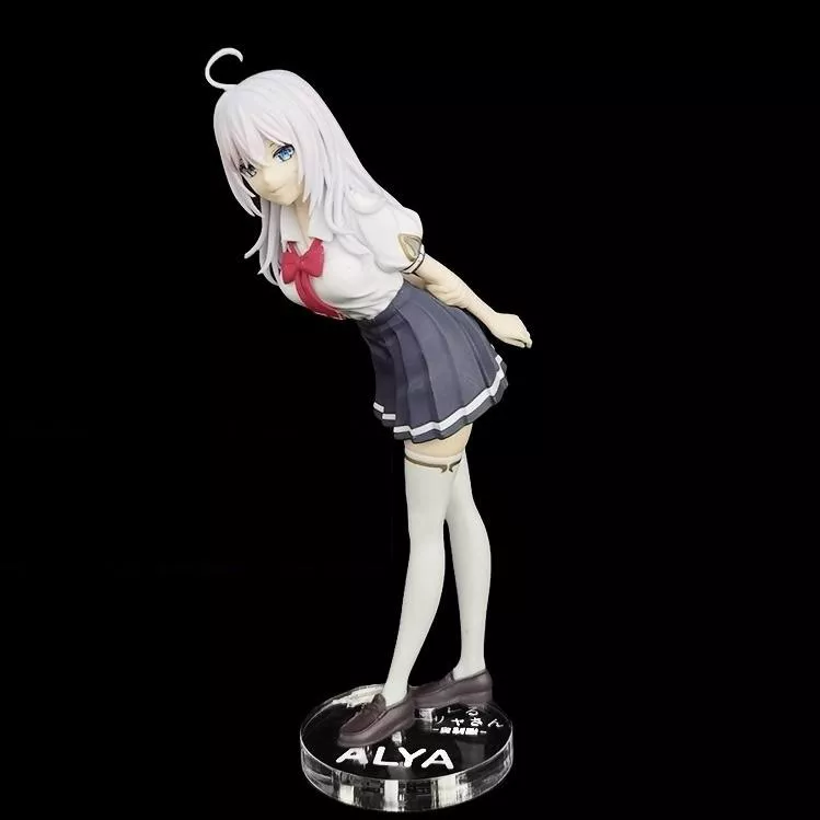 不時輕聲地以俄語遮羞的鄰座艾莉同學 SEGA Luminasta 艾利 夏季制服Ver 公仔底座