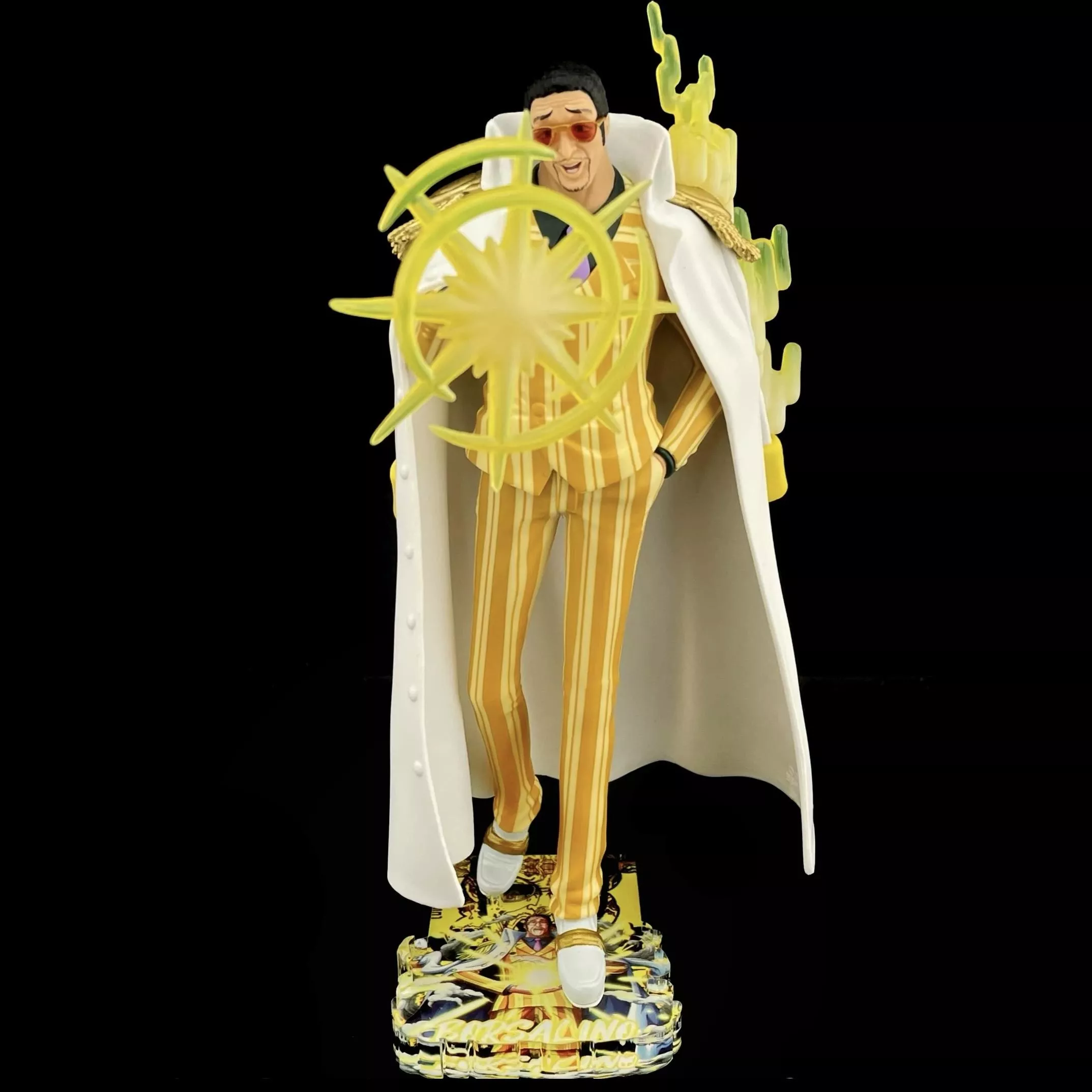 海賊王 THE出航 黃猿 海軍 航海王 公仔底座