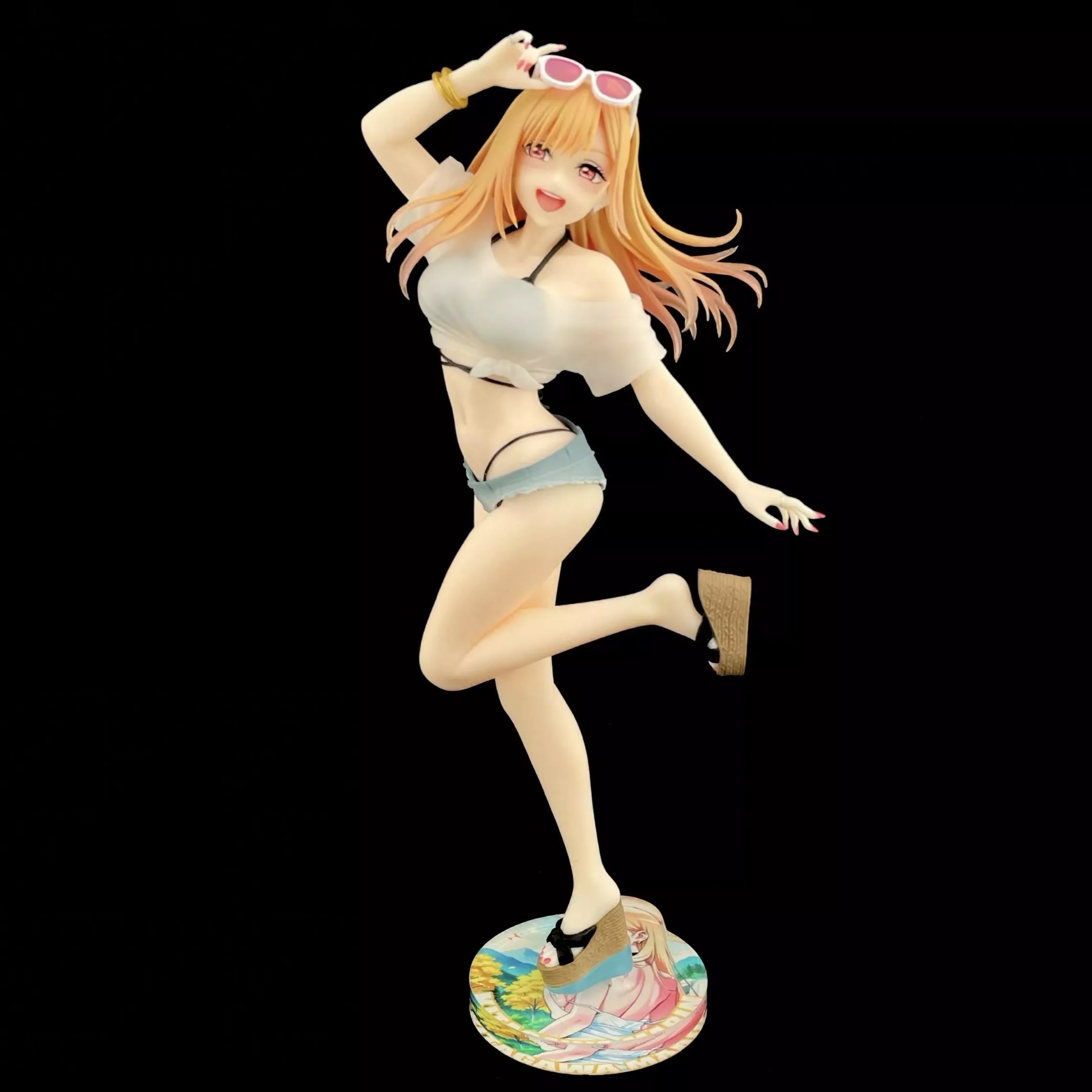 戀上換裝娃娃 TAITO Coreful 喜多川海夢 水着ver. 公仔底座