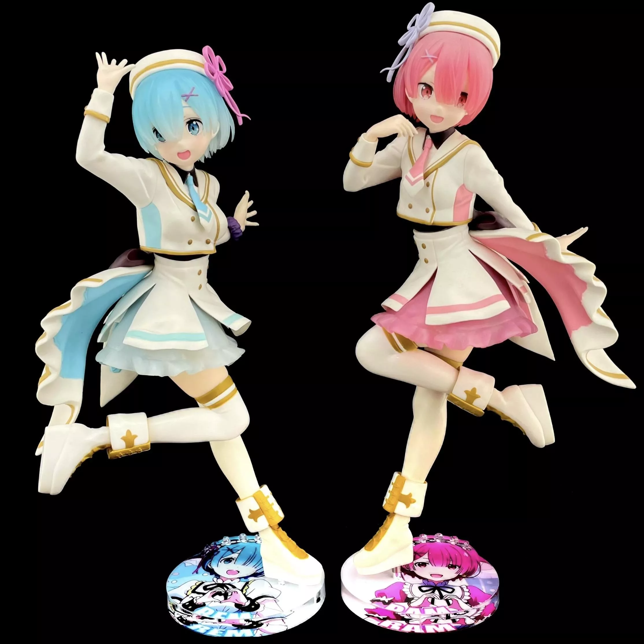 Re:Zero ESPRESTO Stage costumes 拉姆 雷姆 從零開始的異世界生活 公仔底座