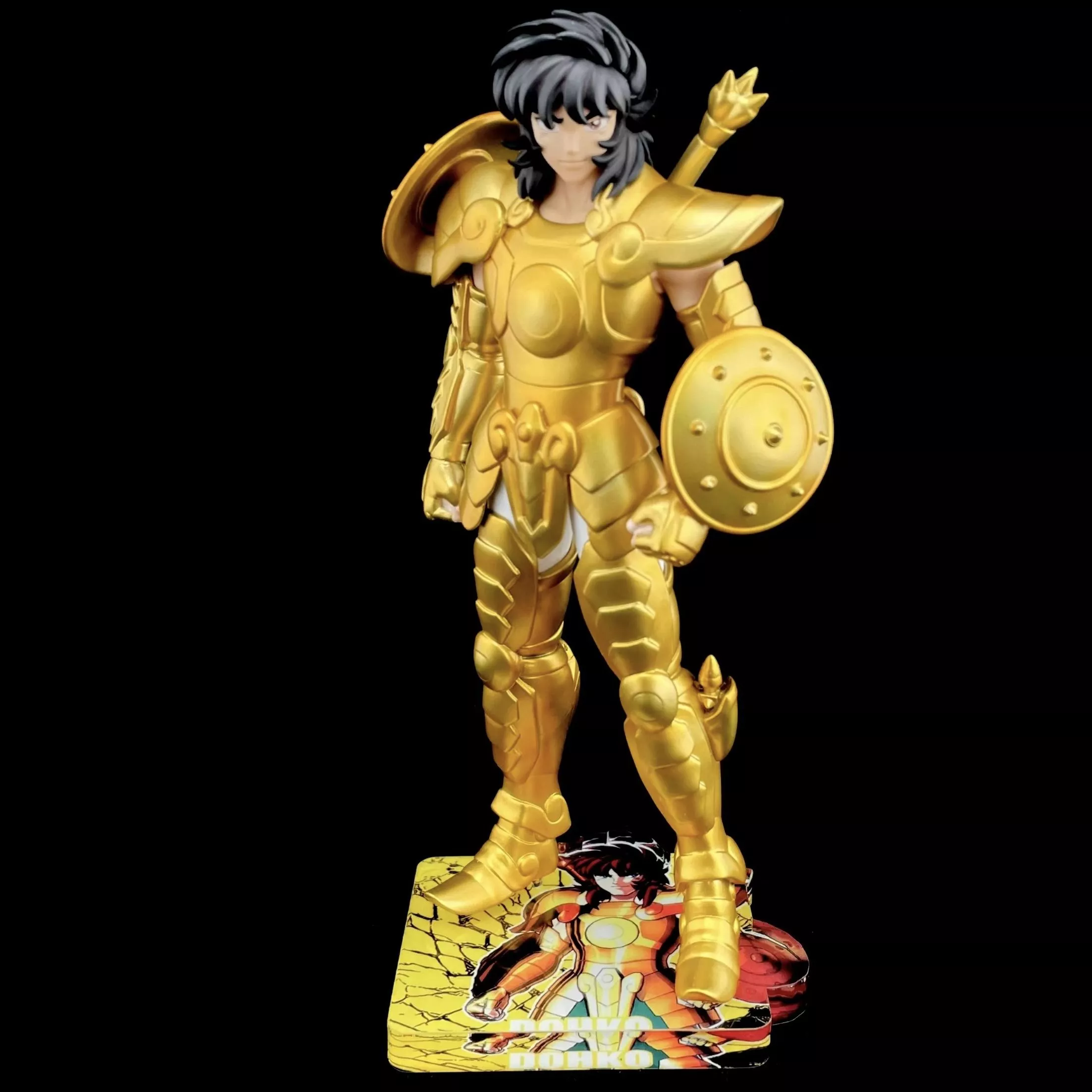 聖鬥士星矢 Zodiakos 天秤座 童虎 公仔底座