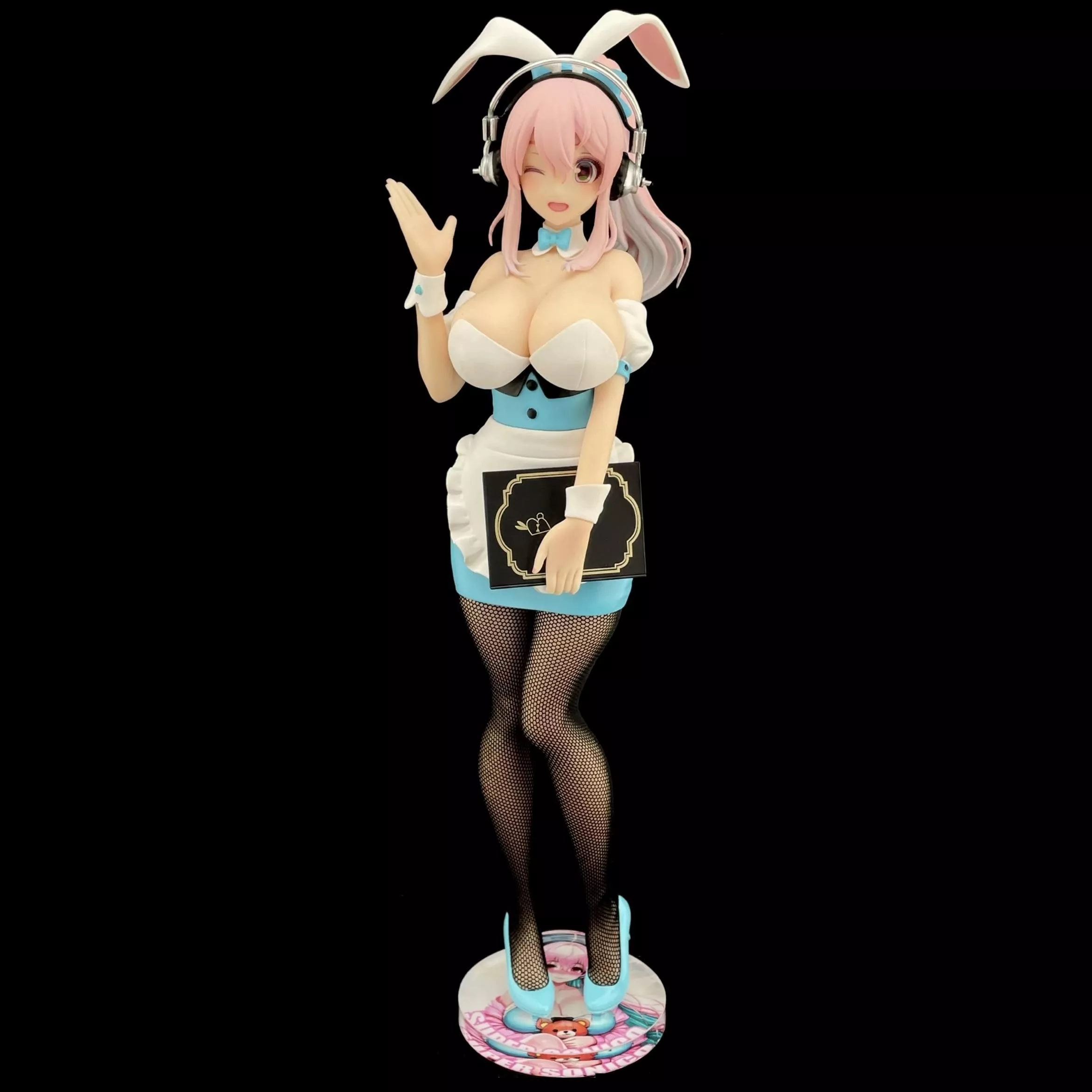 超級索尼子 FuRyu Bicute Bunnies 服務生 淺藍色ver 公仔底座