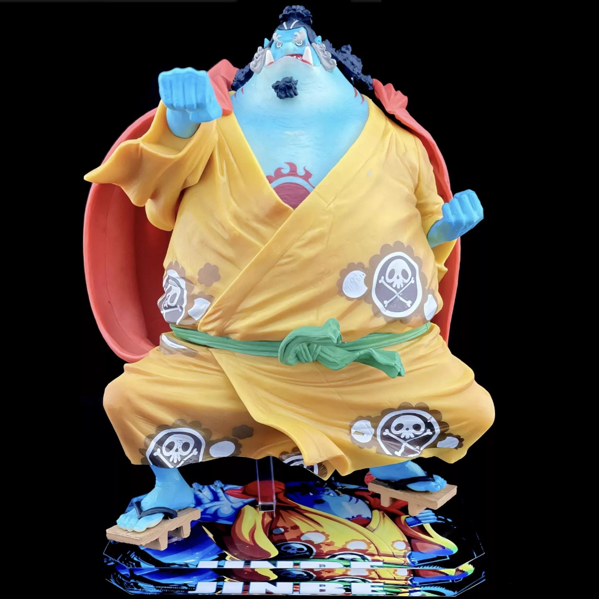 海賊王 KOA 藝術王者 吉貝爾 甚平 航海王 公仔底座