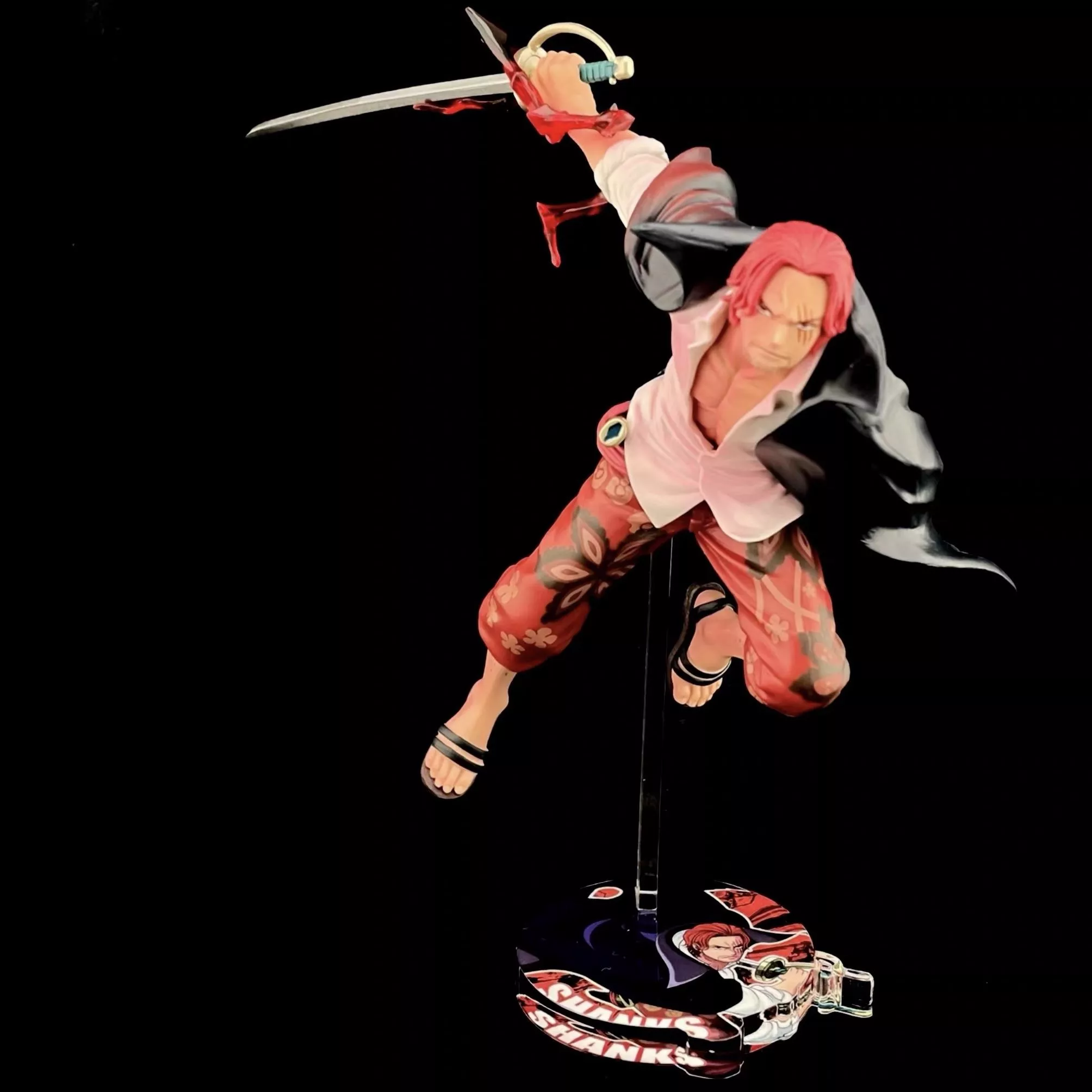 海賊王 BRC 戰鬥紀錄 紅髮 香克斯 SPECIAL ver. BATTLE RECORD COLLECTION 公仔底座