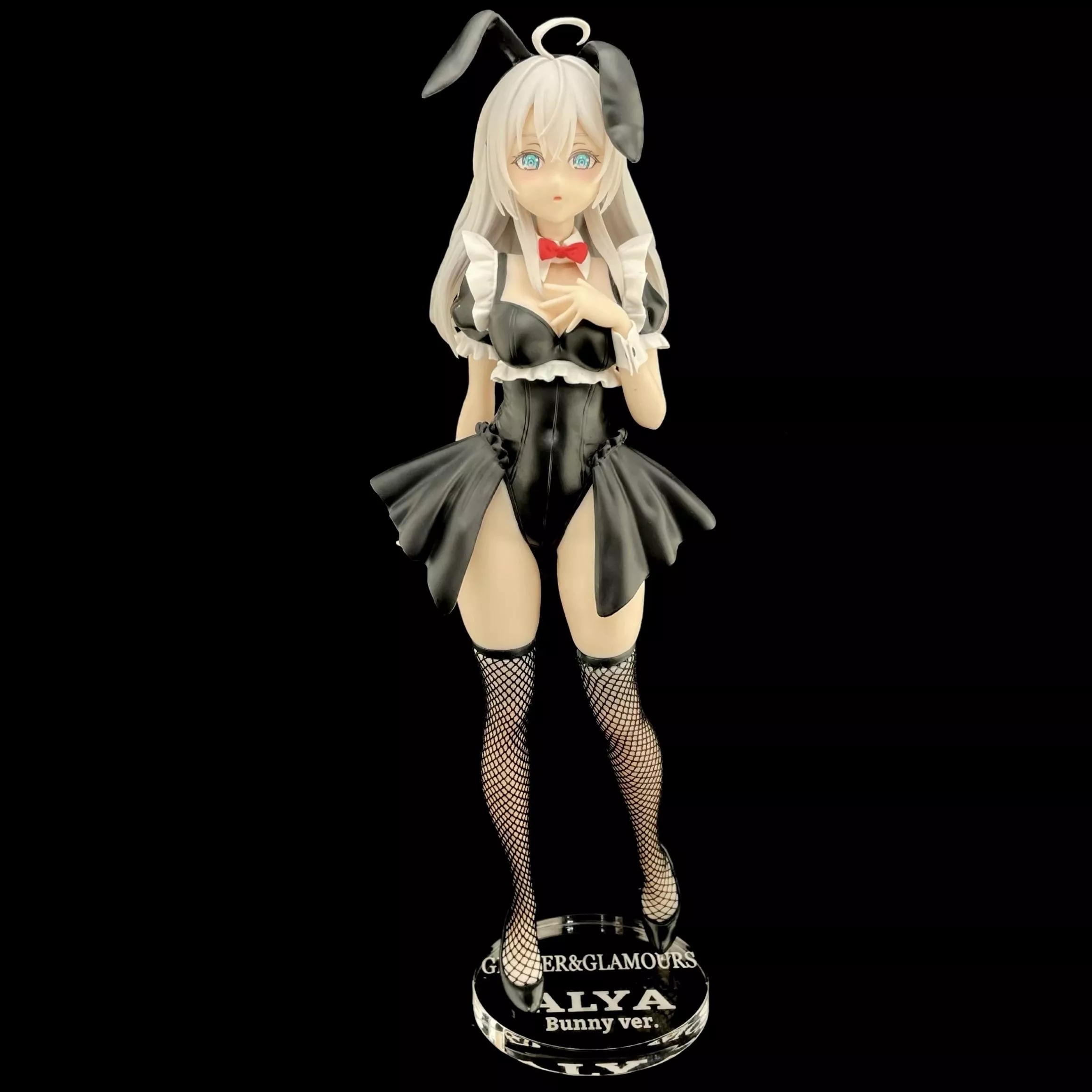 不時輕聲地以俄語遮羞的鄰座艾莉同學 G&G 艾利 兔女郎Ver 公仔底座