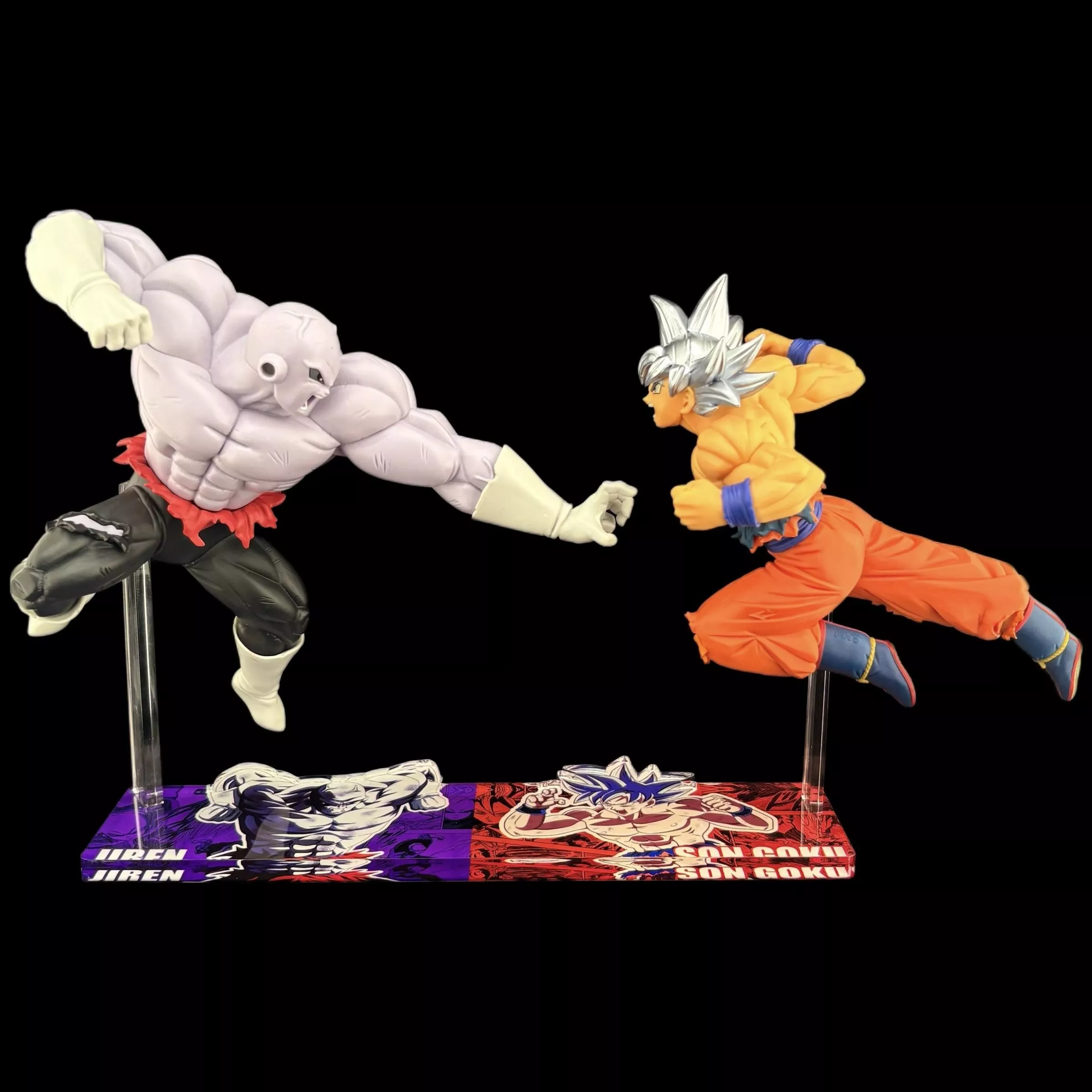 七龍珠超 MATCH MAKERS 吉連 vs 悟空 競爭對手 公仔底座 合體底座