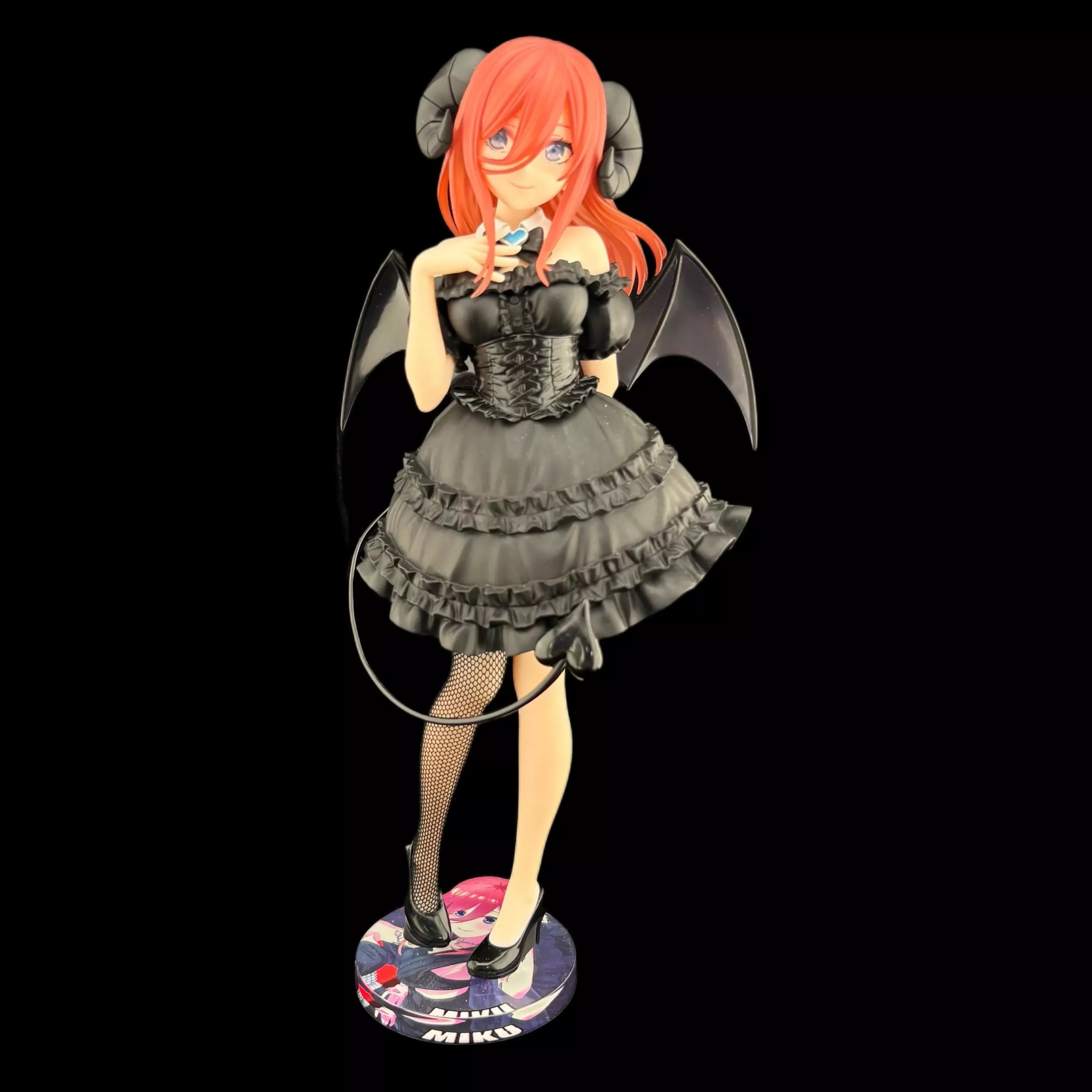 五等分的花嫁 FuRyu BiCute Dark 三玖 公仔底座