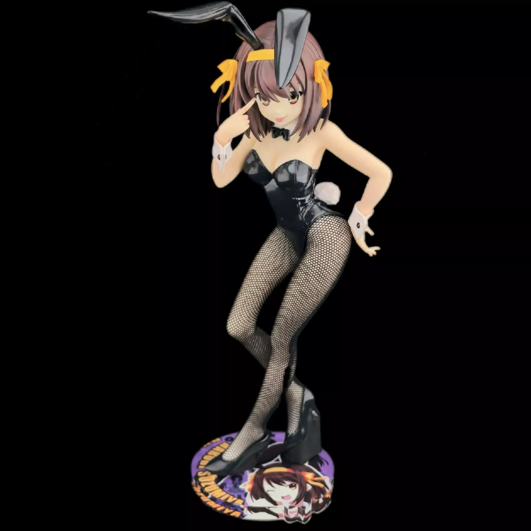 涼宮春日的憂鬱 FuRyu BiCute Bunnies 涼宮春日 公仔底座