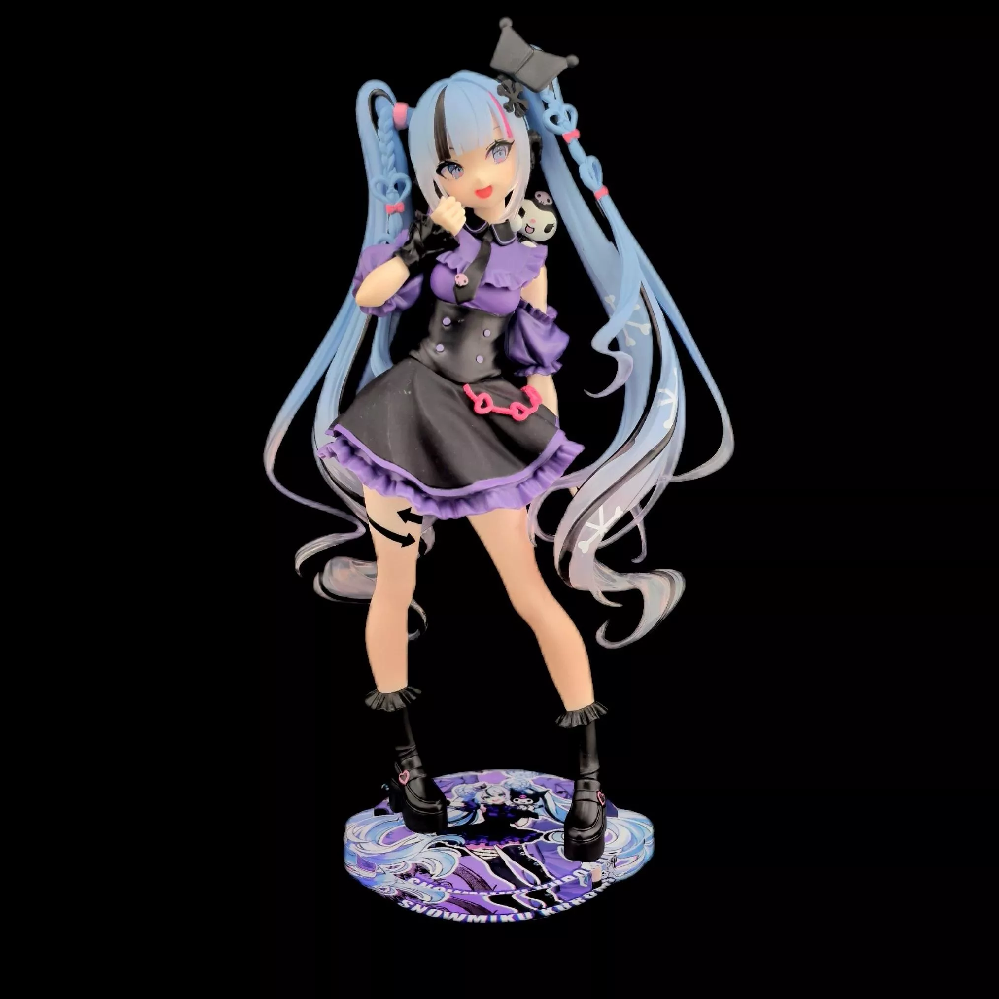 初音未來 FuRyu Trio-Try-iT 雪初音 x 酷洛米 公仔底座