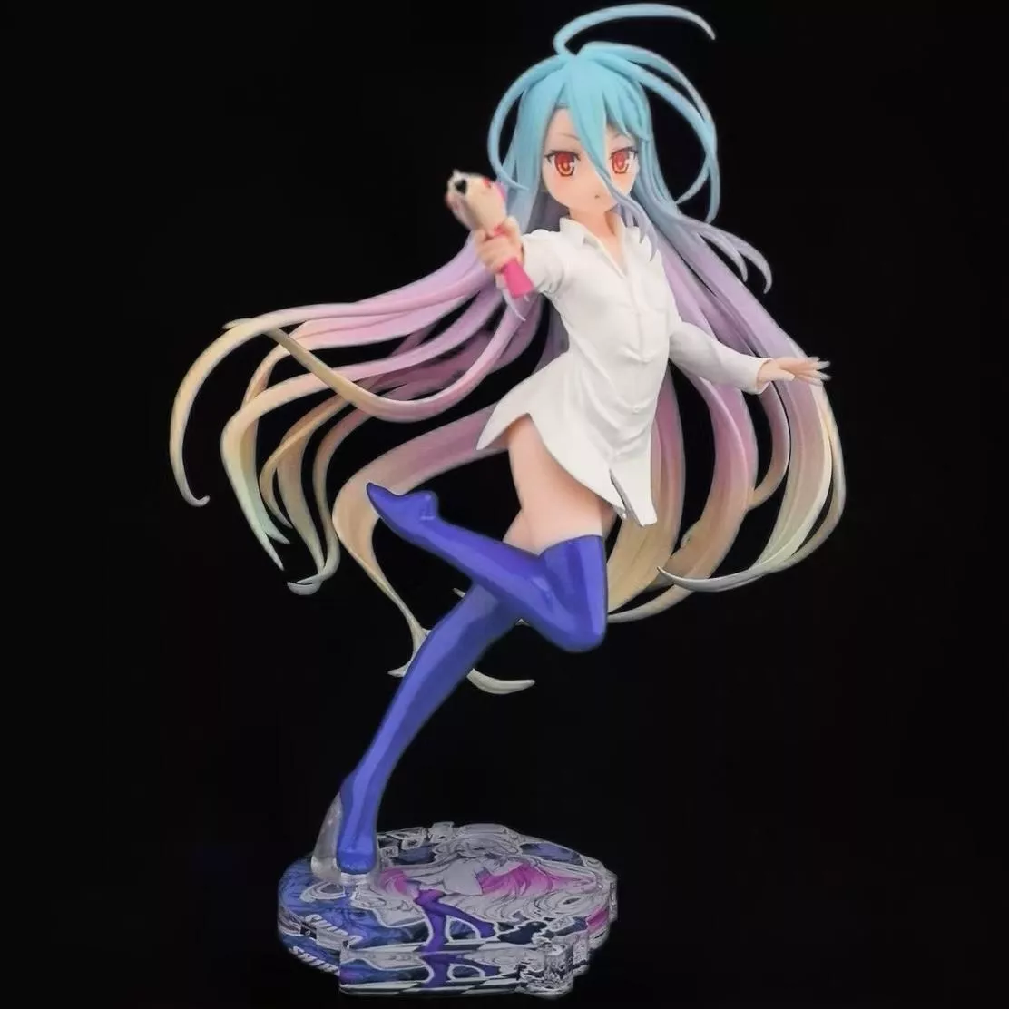 遊戲人生 GSC 白 狙擊手Ver 公仔底座