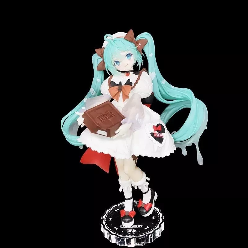 初音未來 FuRyu Trio-Try-iT 初音未來×蒂羅爾巧克力 牛奶Ver 公仔底座