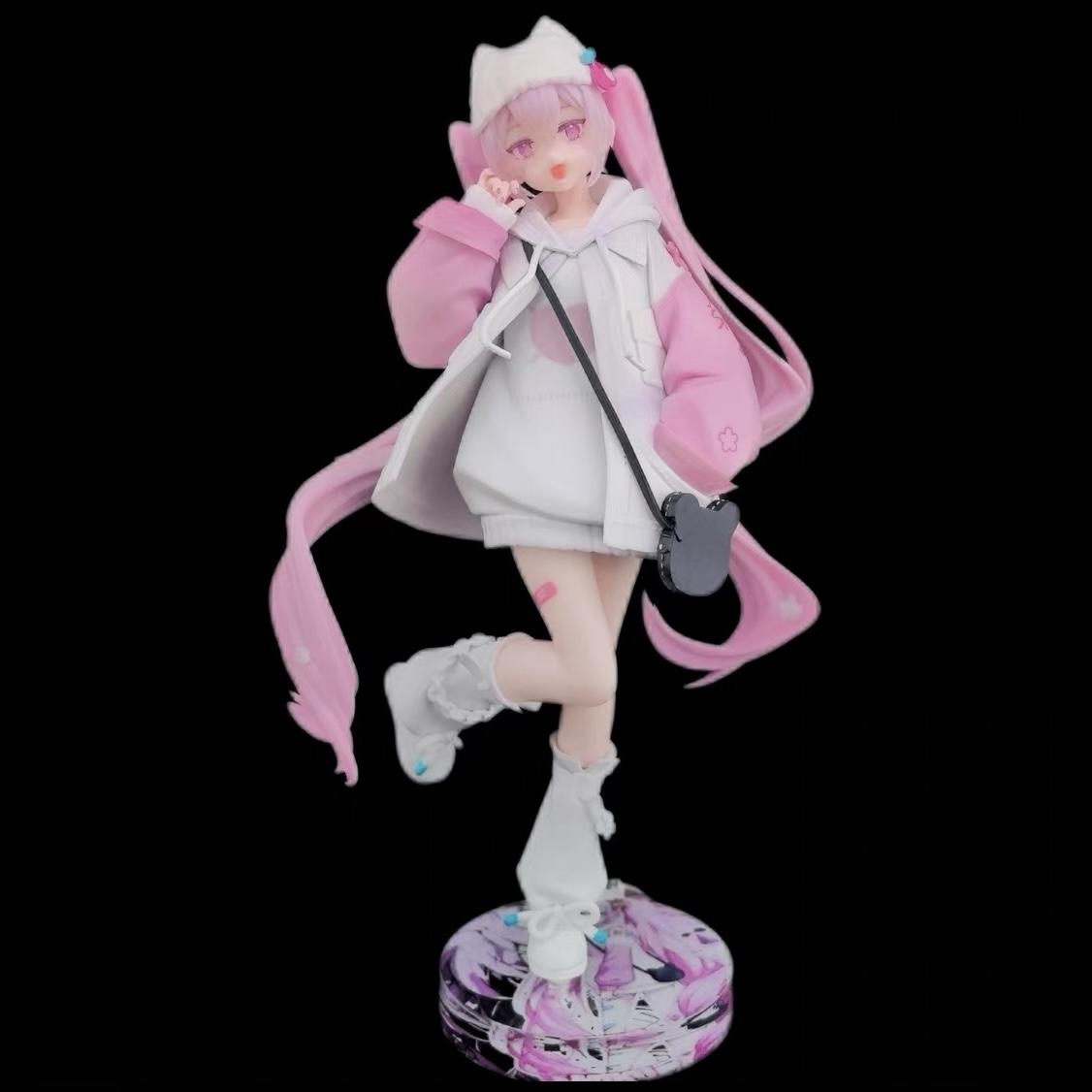 初音未來 FuRyu TENITOL petit 櫻花初音 公仔底座