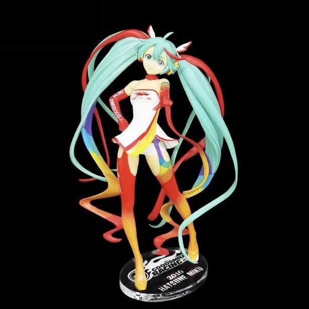 初音未來 BANPRESTO SQ 初音 Racing Miku 2016 Ver 公仔底座