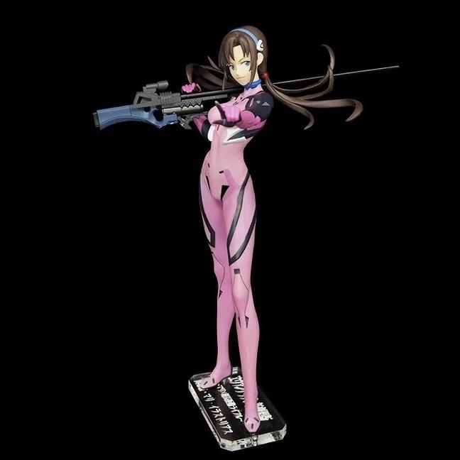 新世紀福音戰士 SEGA LPM 真希波 超長距離步槍 EVA 公仔底座