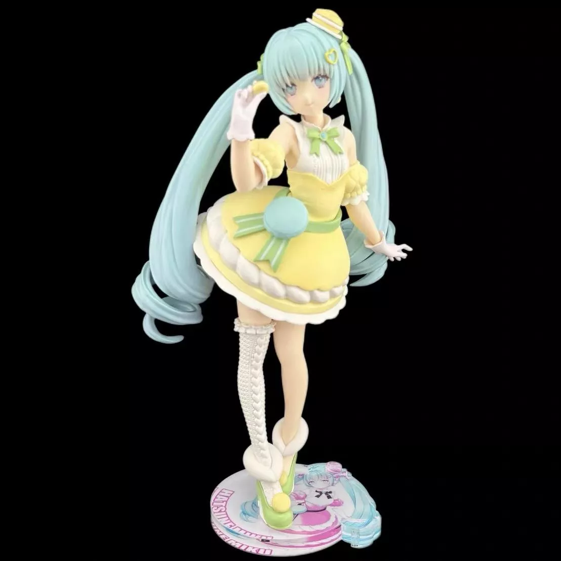 初音未來 FuRyu SweetSweets 馬卡龍 初音 公仔底座