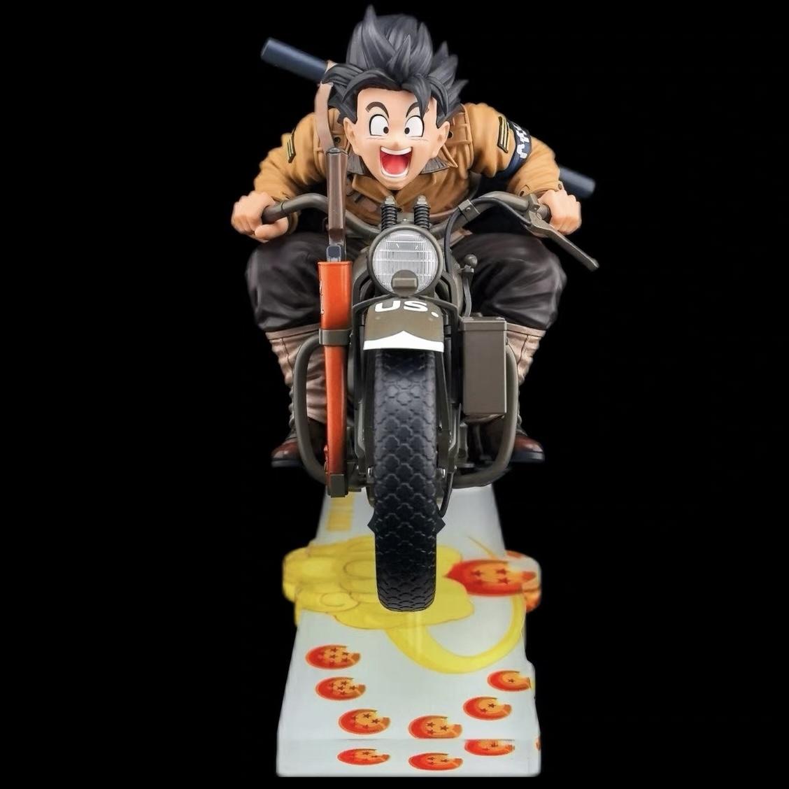 七龍珠 MegaHouse Desktop Real McCoy EX 悟空 摩托車 公仔底座