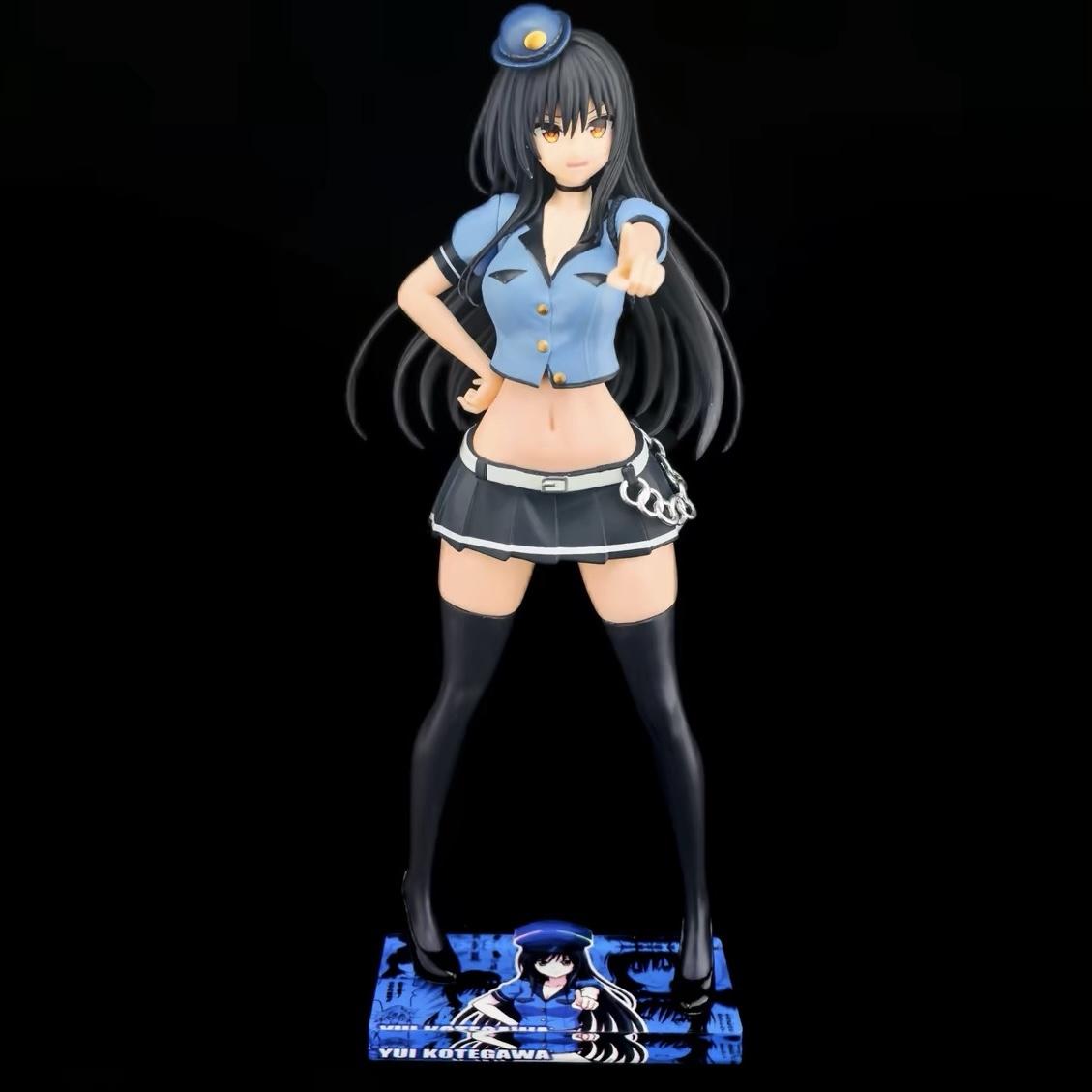 出包王女 Darkness G&G 古手川唯 警察ver 公仔底座