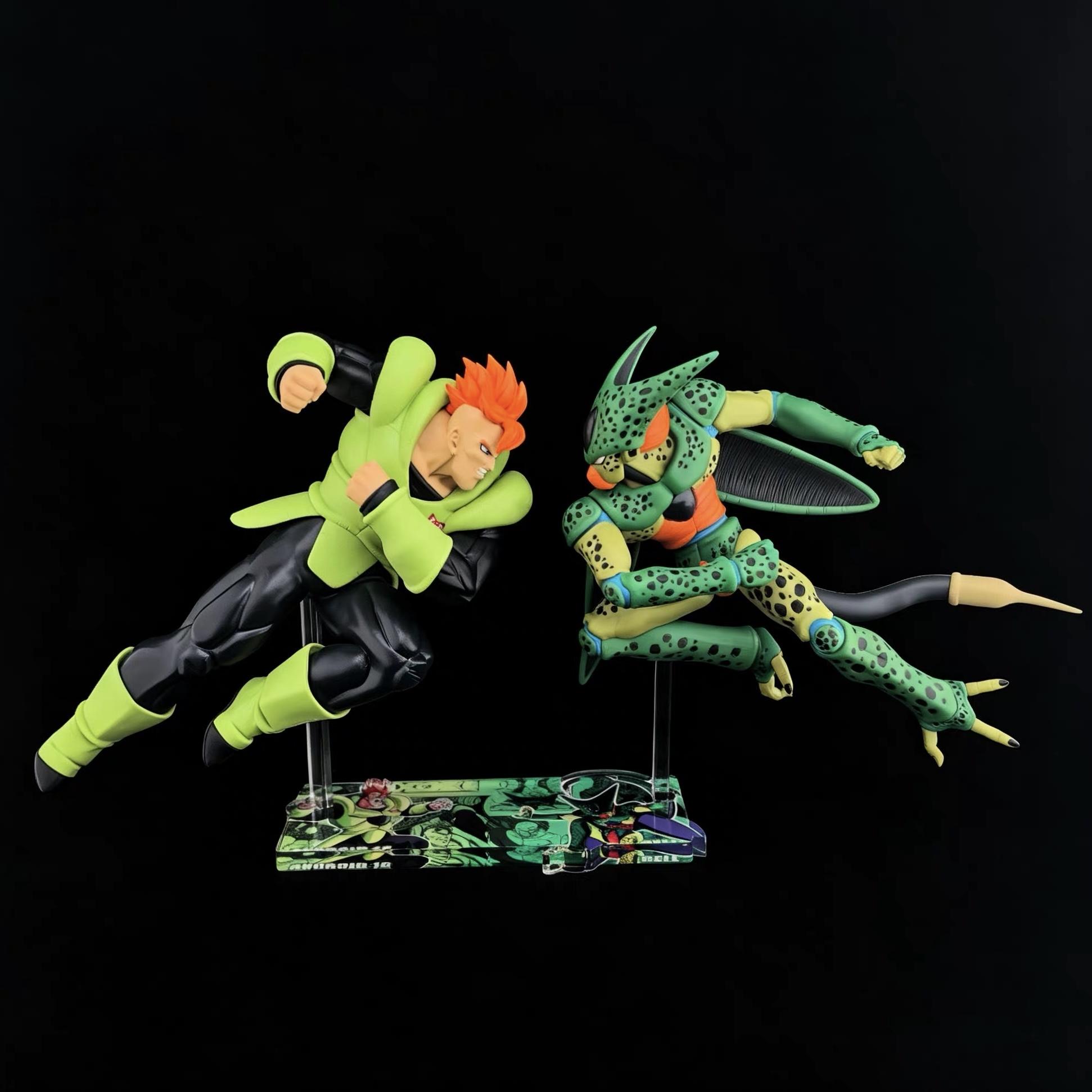 七龍珠Z MATCH MAKERS 16號 vs 賽魯 競爭對手 公仔底座 合體底座