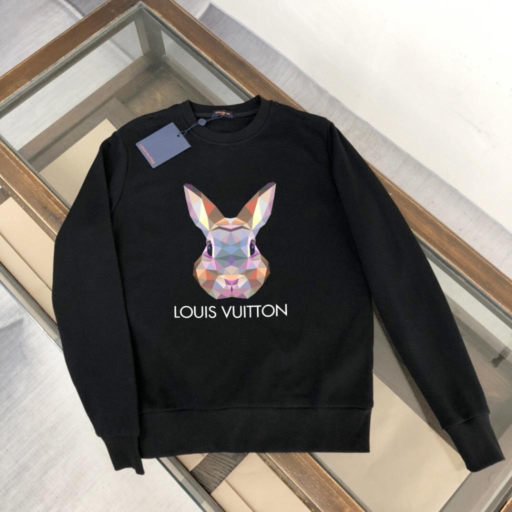 高版本LOUIS VUITTON圓領套頭衛衣 LV路易威登長袖衛衣 2024秋冬新款 高克雙股純棉大毛圈面料 男女生同款