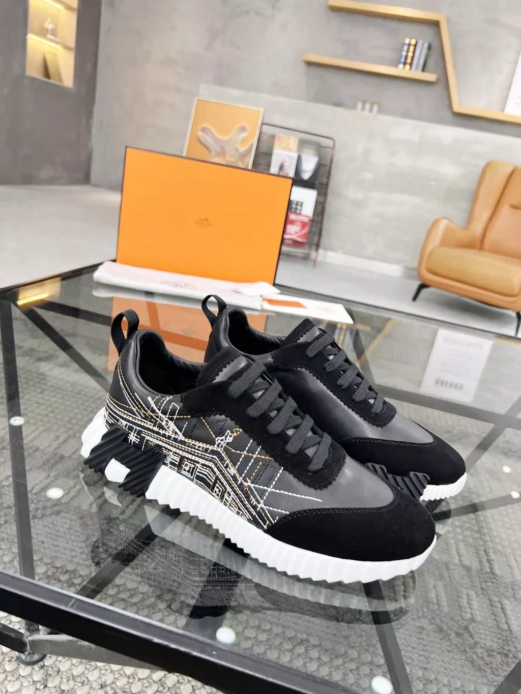 2024最新 HERMES男鞋 愛馬仕時尚休閑運動鞋