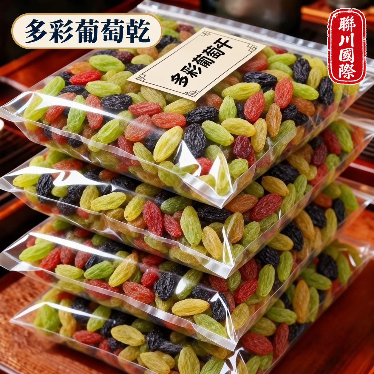 多彩葡萄乾散裝10kg