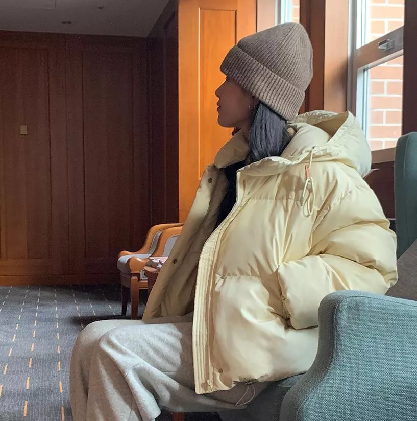 奶油麵包羽絨外套 (4color)