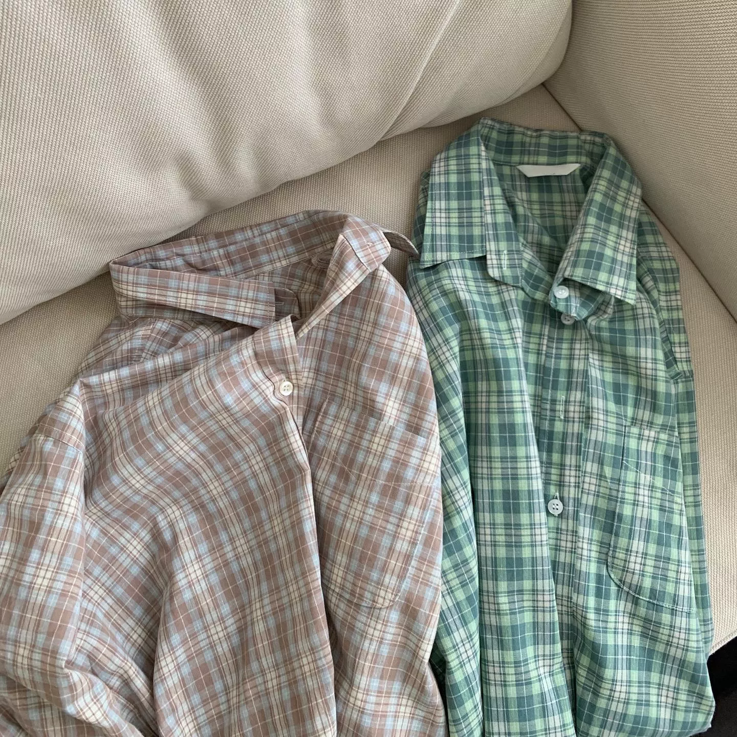 vintage check shirt
